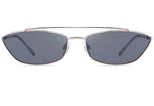 BEZLIT Cat Eye Sonnenbrille Schwarz Metallbügel UV400