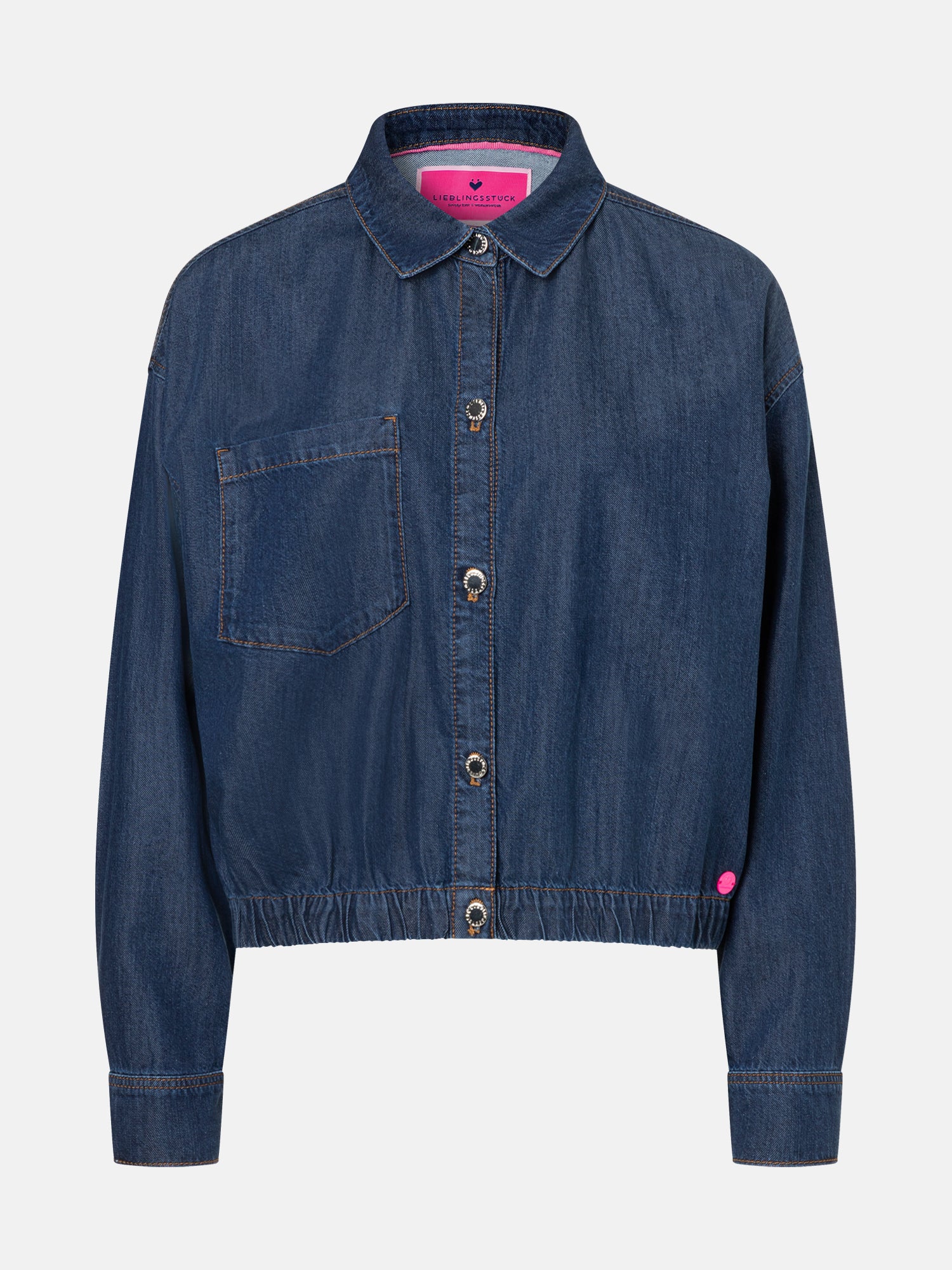 Lieblingsstück CrossL Jeansjacke dark denim mit Lyocell