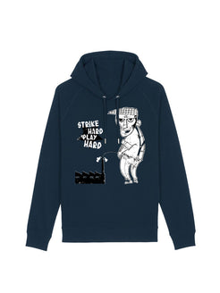 dna merch Strike Hard Play Hard Hoodie Bio