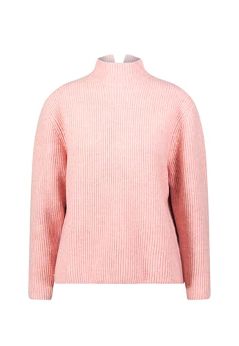 zero Strickpullover mit Stehkragen Rose Gr.40 Melange