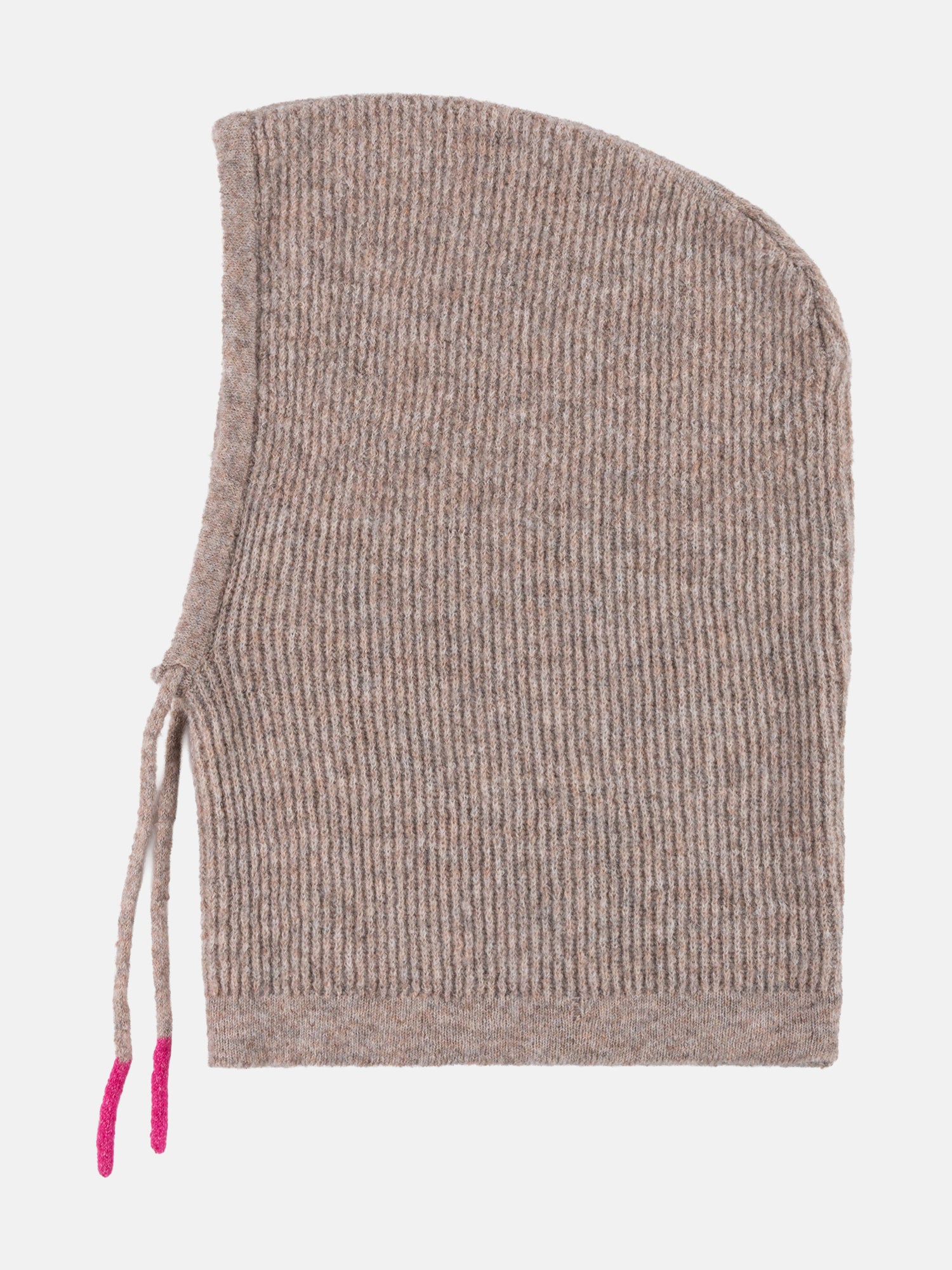 Lieblingsstück ValiaL Mütze mit Kragen beige Wollmix