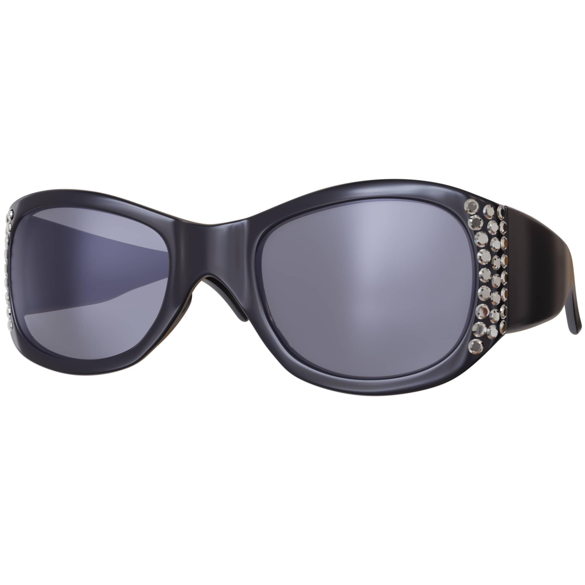 BEZLIT Oversize Schmetterling Sonnenbrille schwarz Verlauf UV400