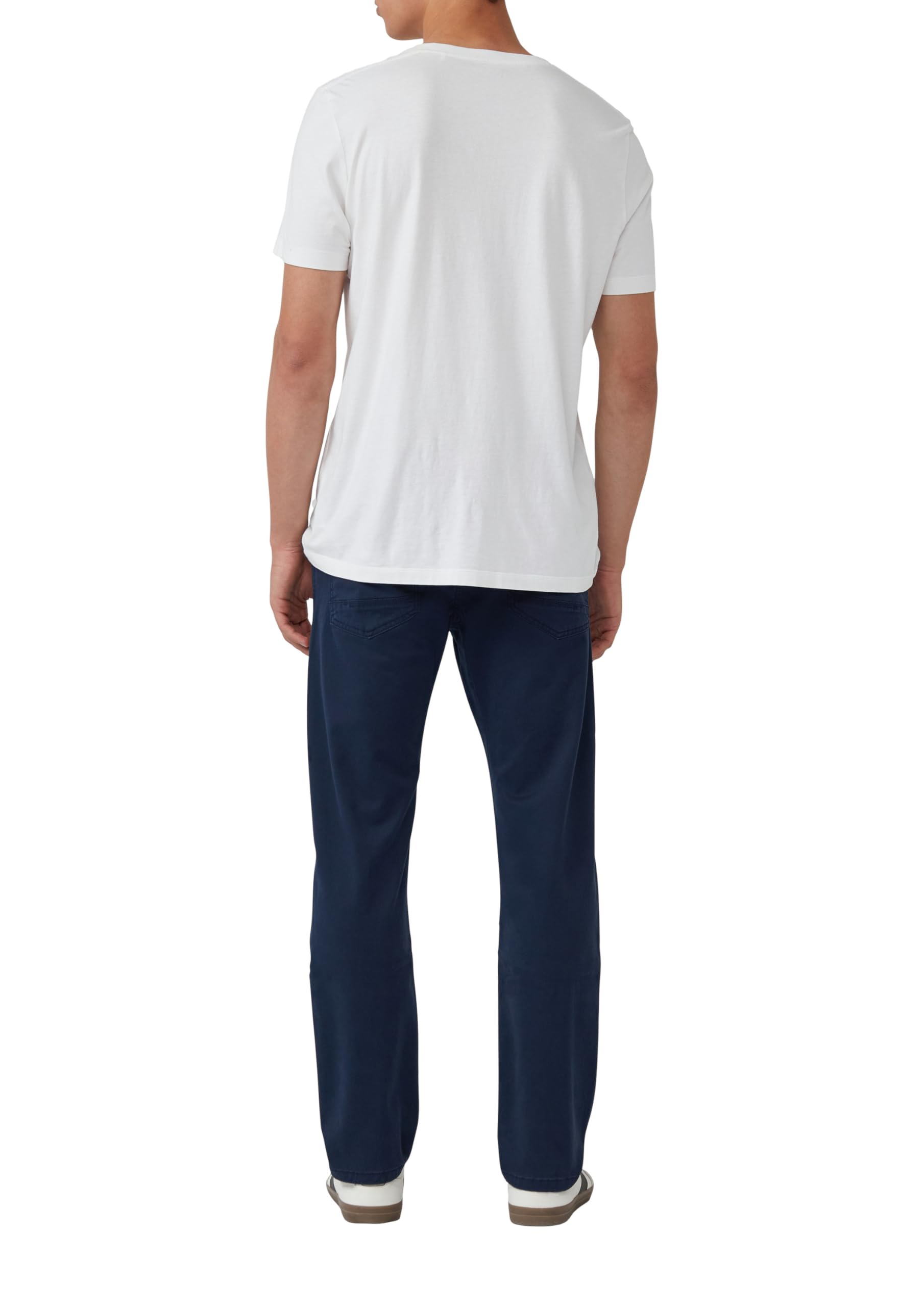 s.Oliver RED LABEL Chinohose 34W/34L Navy Baumwolle