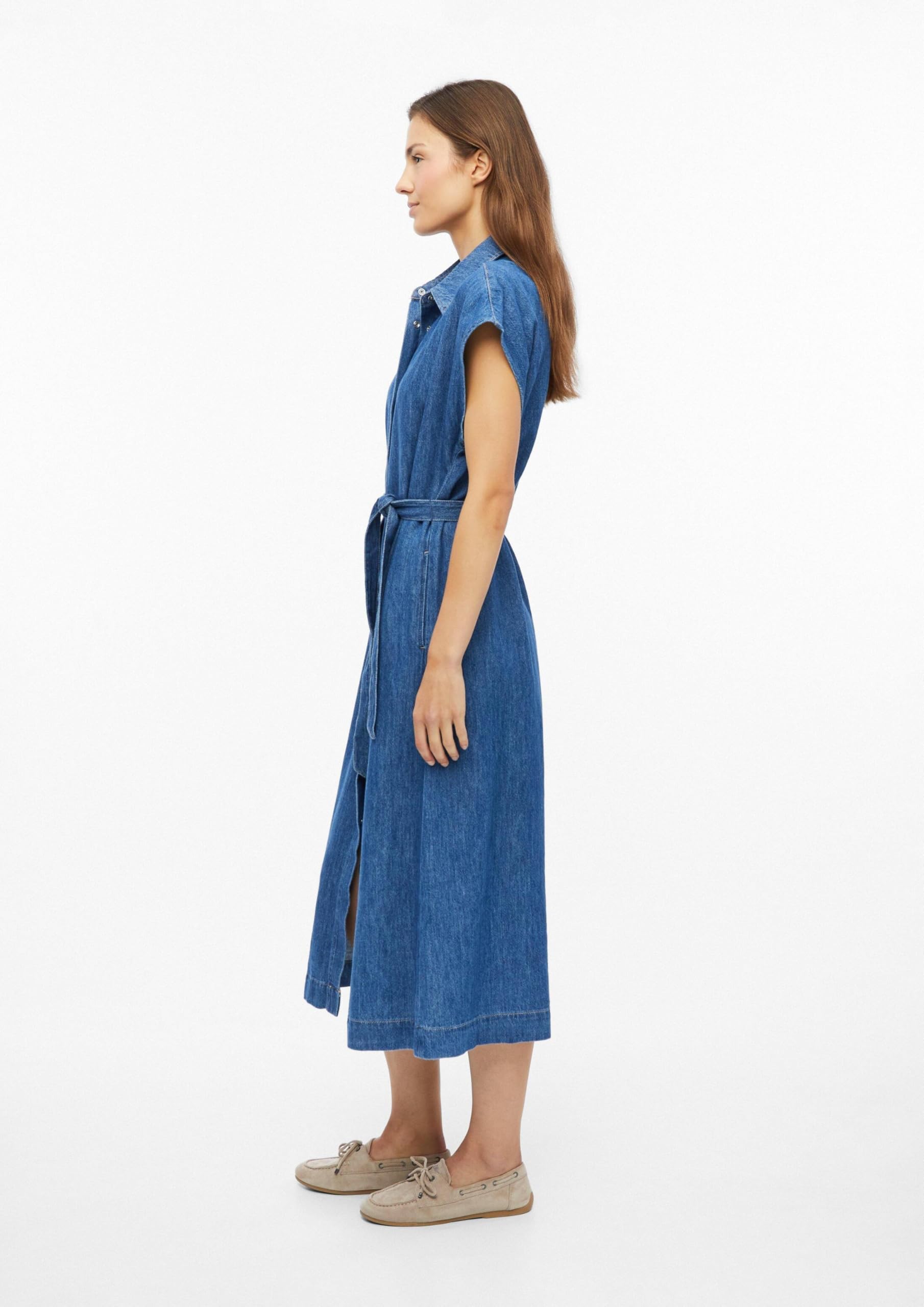 s.Oliver 2176478 Midi Jeanskleid Damen Denim