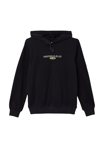s.Oliver RED LABEL Kapuzensweater Hoodie Schwarz 134-140