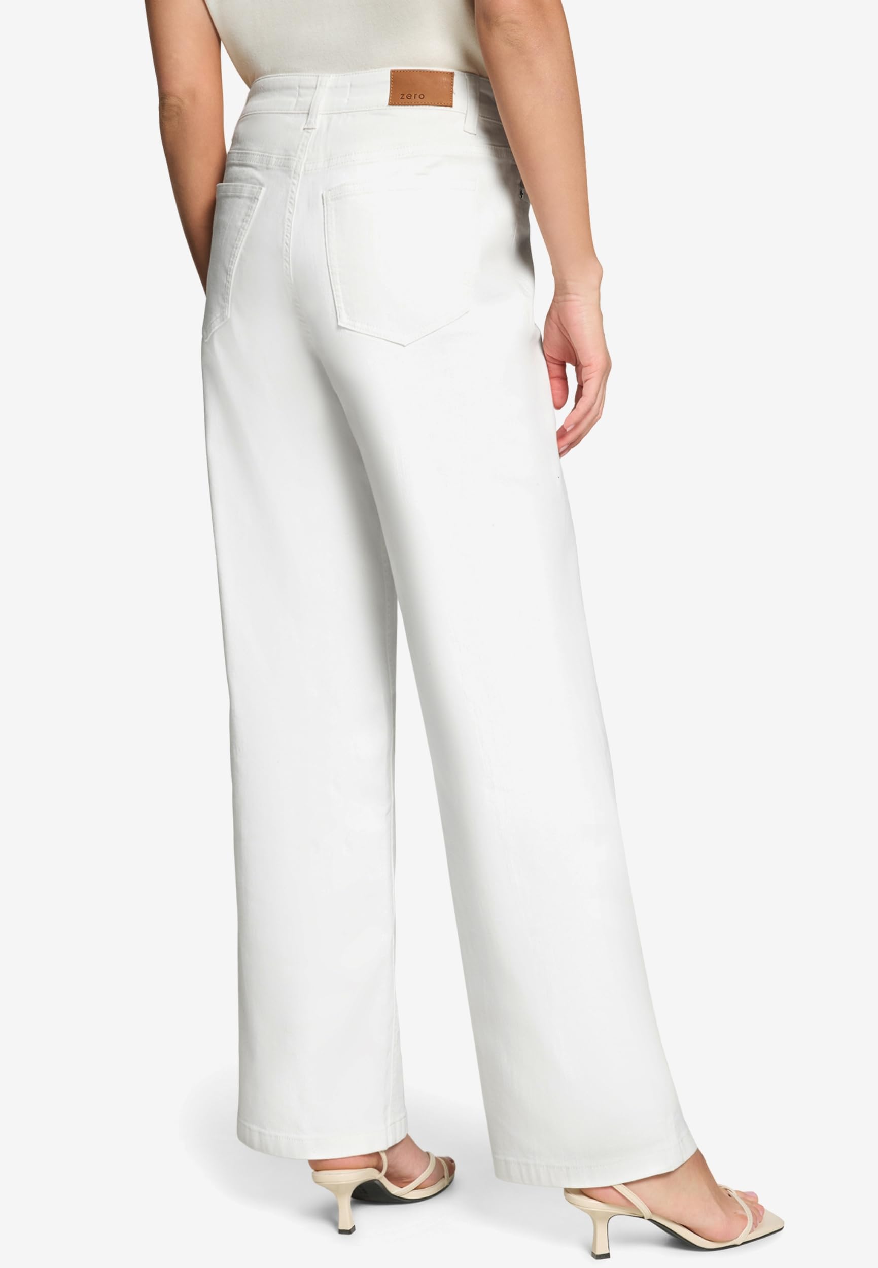 zero Hose Jeans 1/1 Länge Damenhose gerade