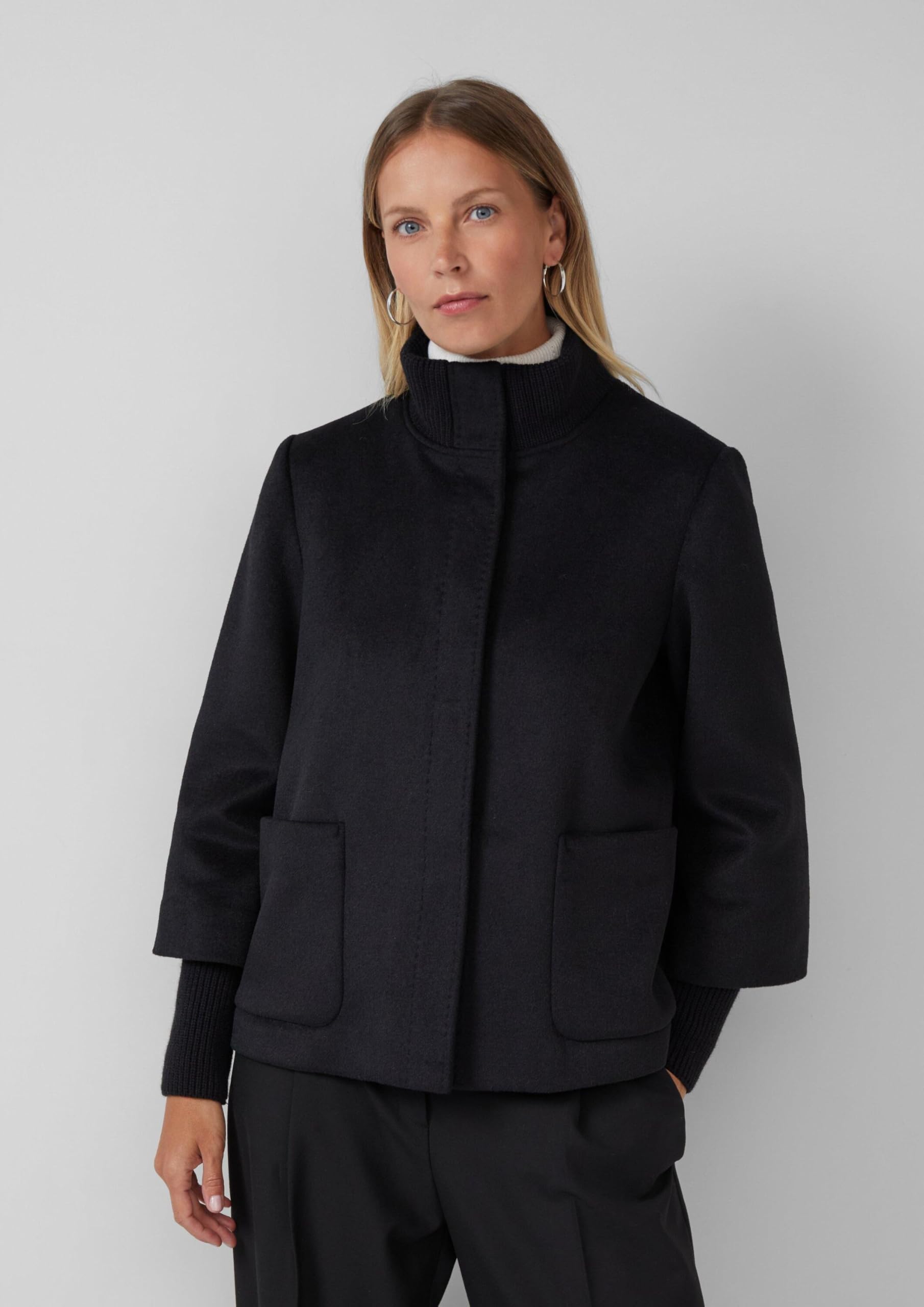 s.Oliver Damen Outdoor Jacke 2174159 Stehkragen
