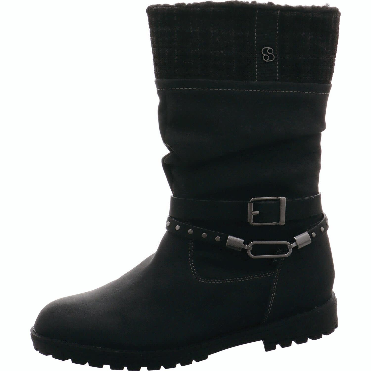 s.Oliver Junior 46600 Mädchen Stiefel schwarz Textil