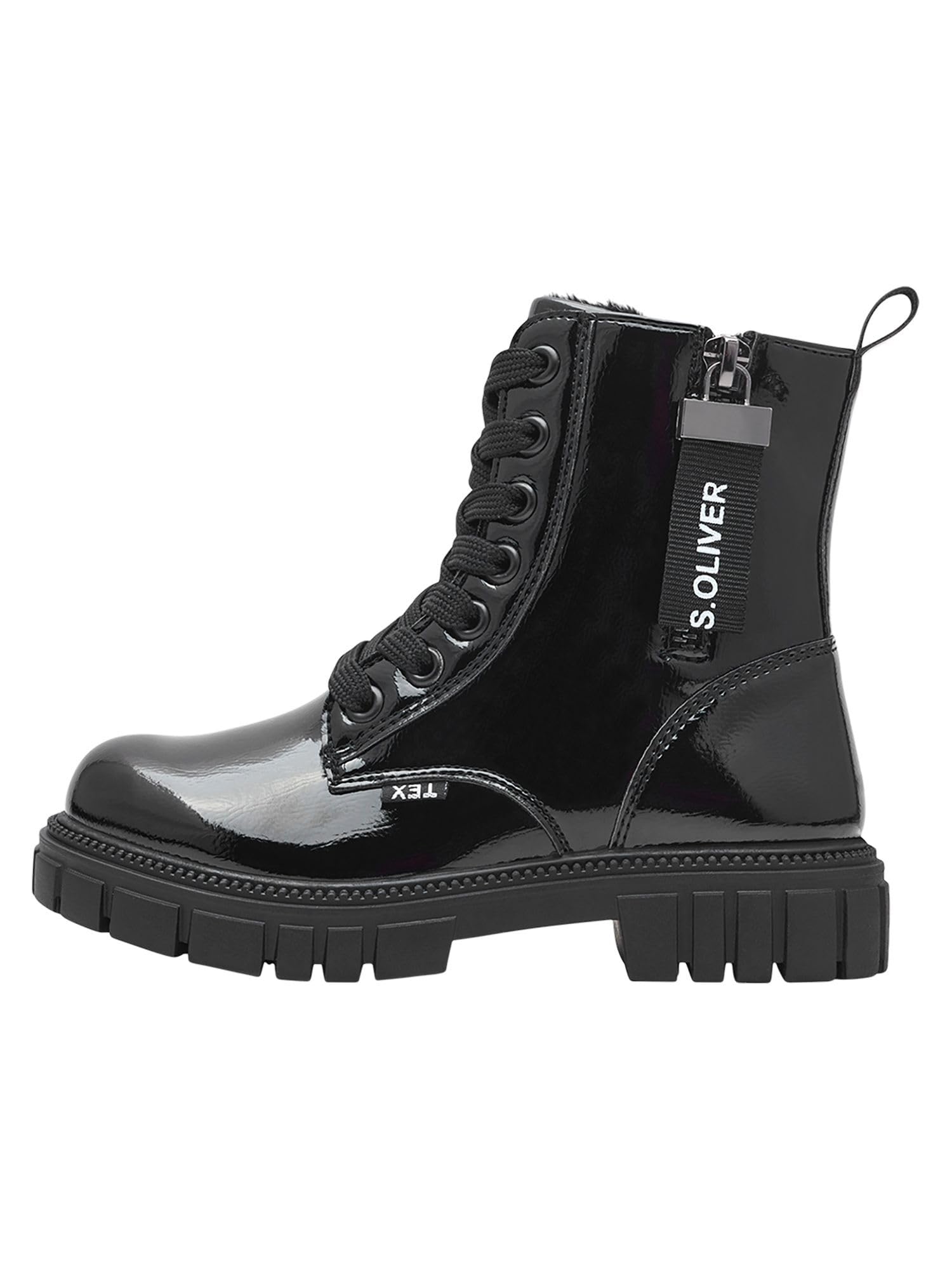 s.Oliver 5-5-45292-45-022 Mädchen Stiefel Synthetik schwarz 33