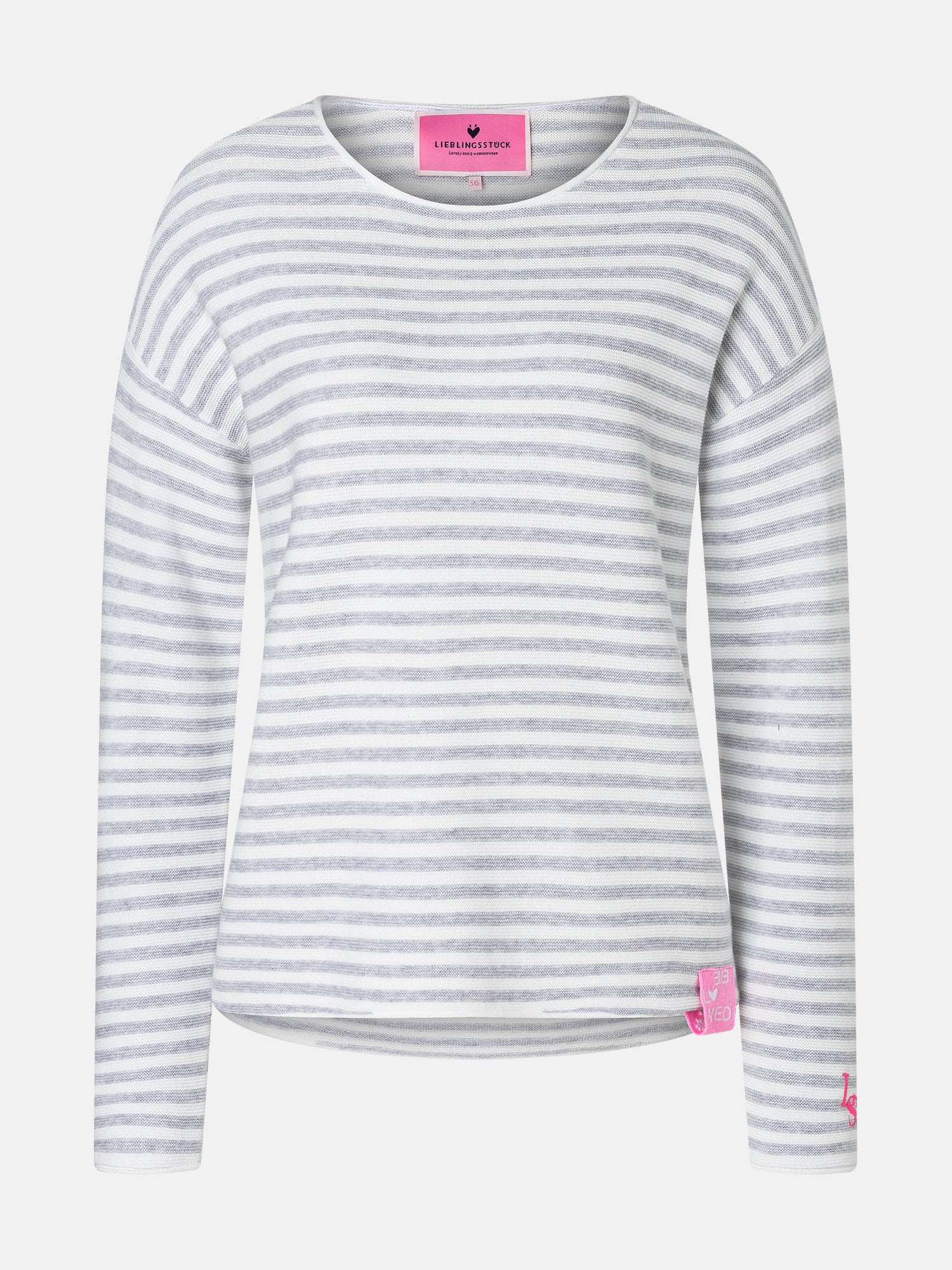Lieblingsstück KynaEP Pullover offwhite aus Baumwolle