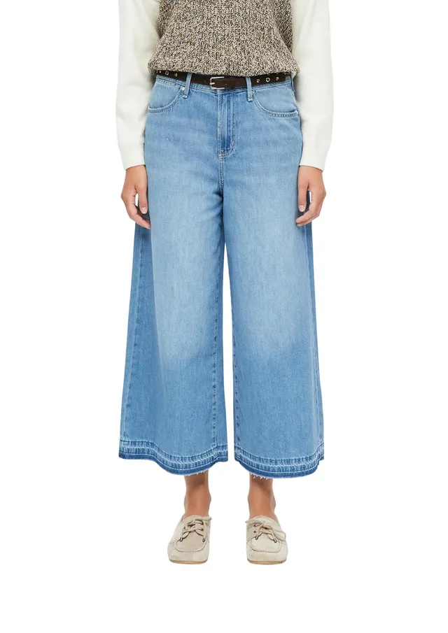 s.Oliver Red Label Culotte Jeans Blau 46W/26L