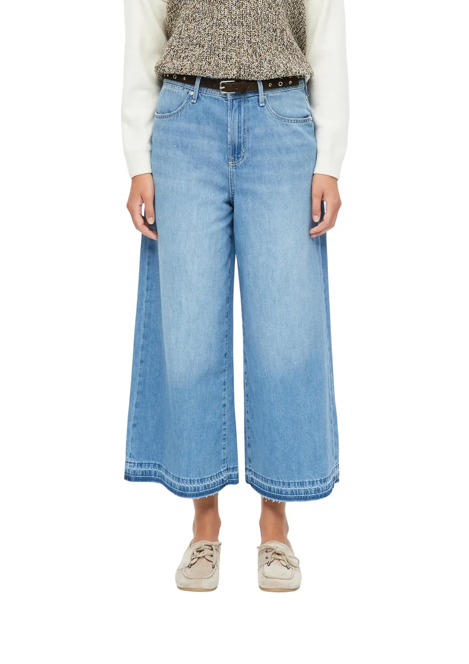 s.Oliver Red Label Culotte Jeans Blau 46W/26L