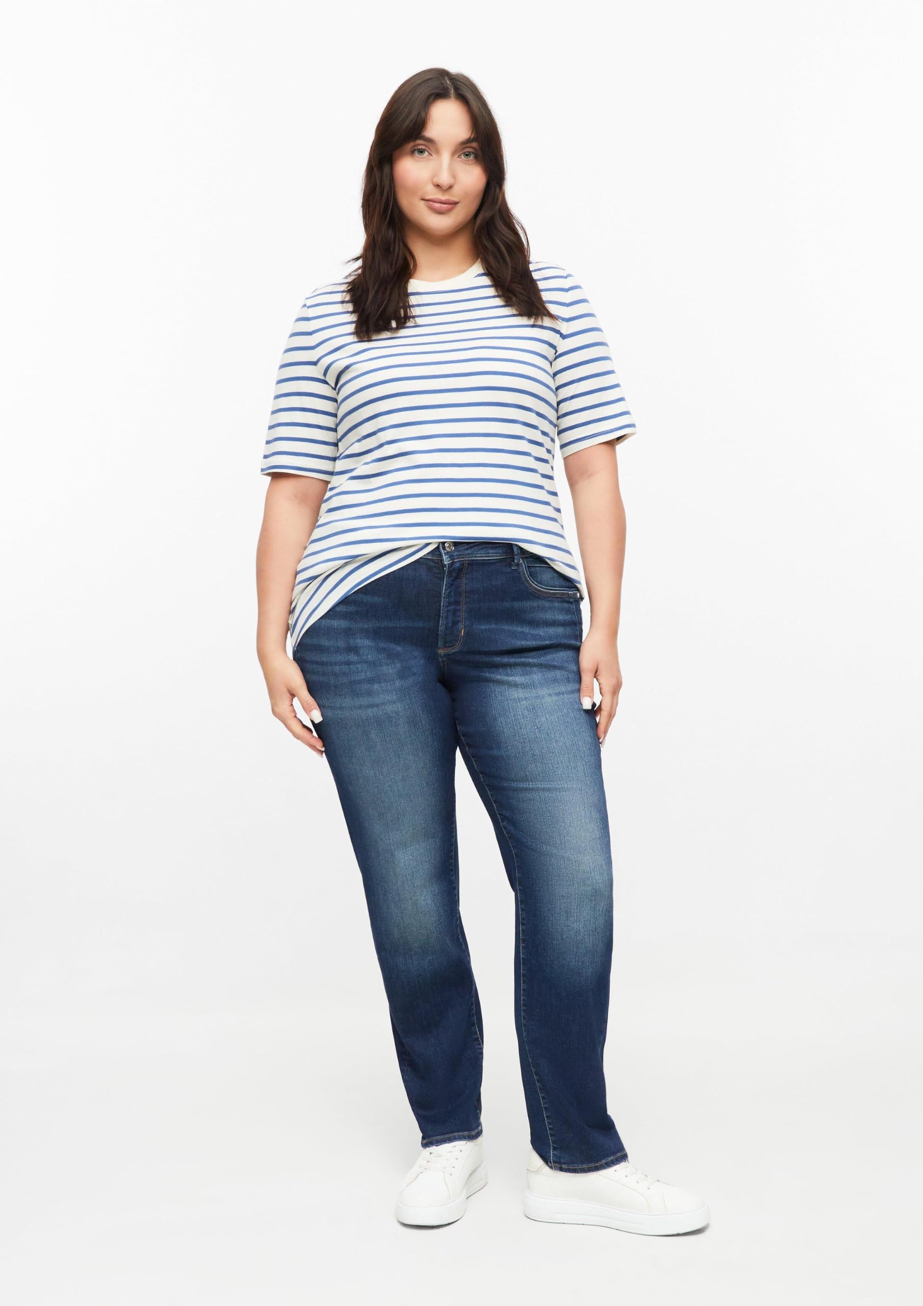 s.Oliver Red Label Mid Rise Slim Jeans Gr. 50 dunkelblau