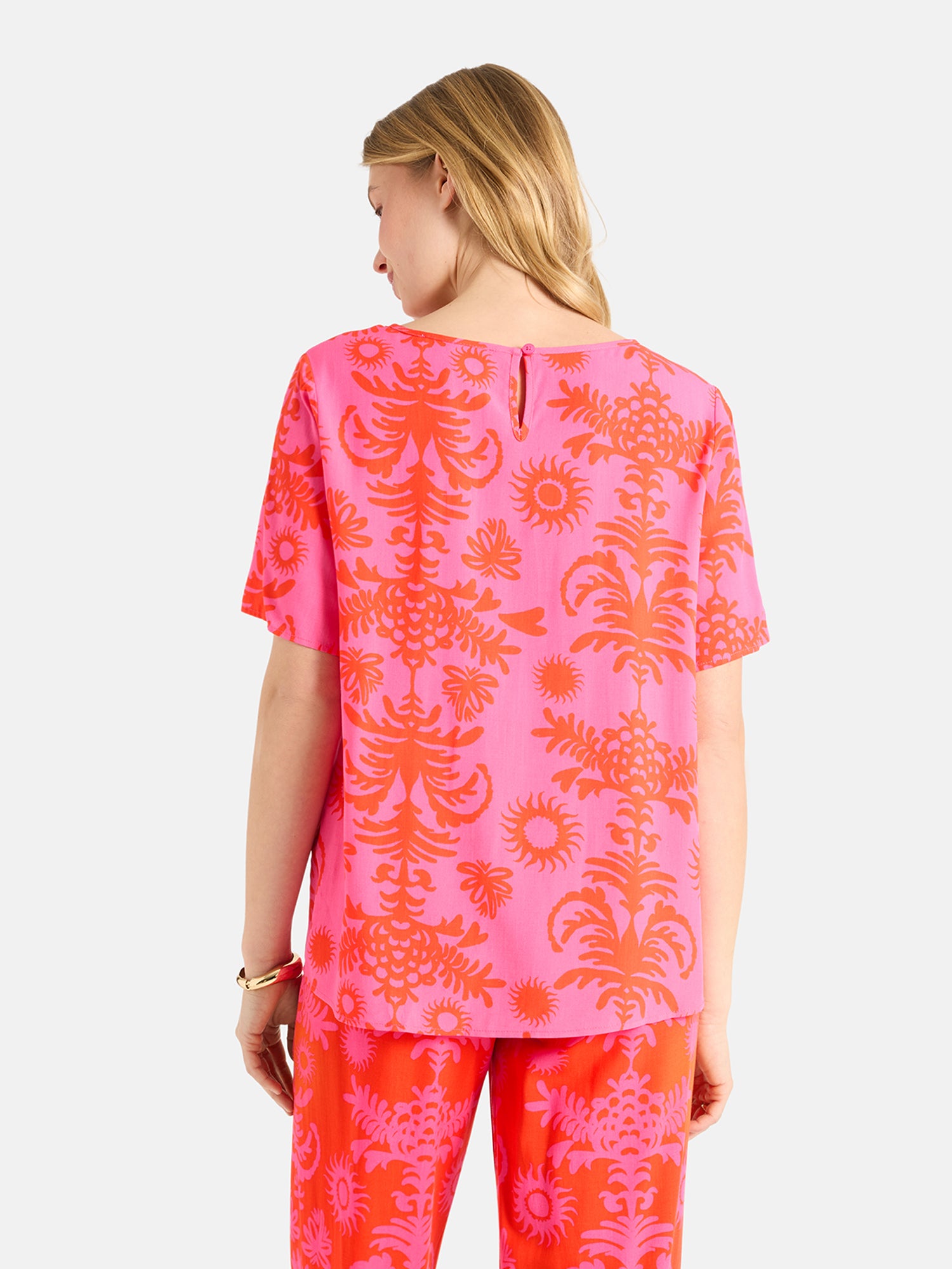 Lieblingsstück ReneeL Bluse lovely pink Viskose Print