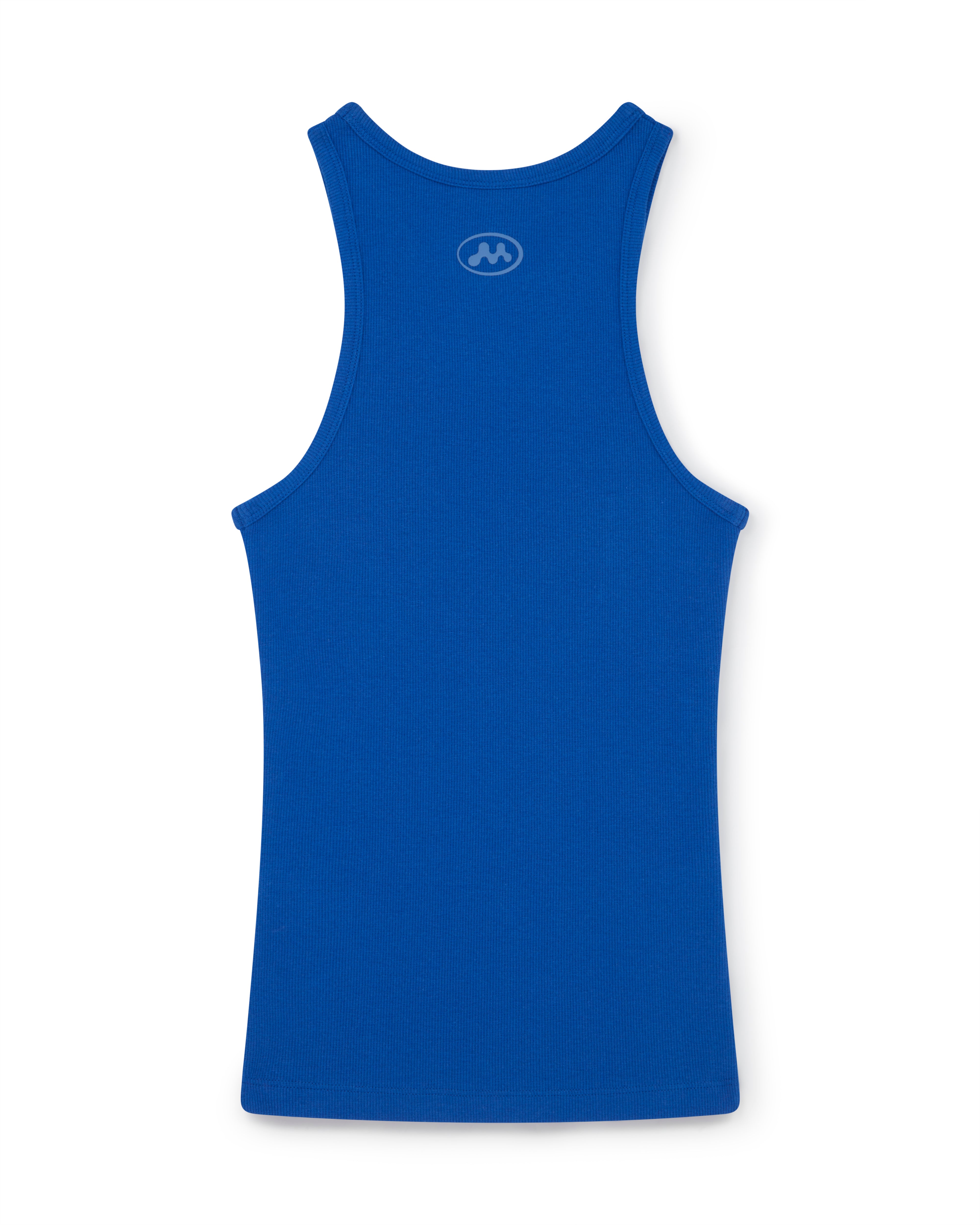 Mowalola Trans Atlantic Tank Top eng Navy