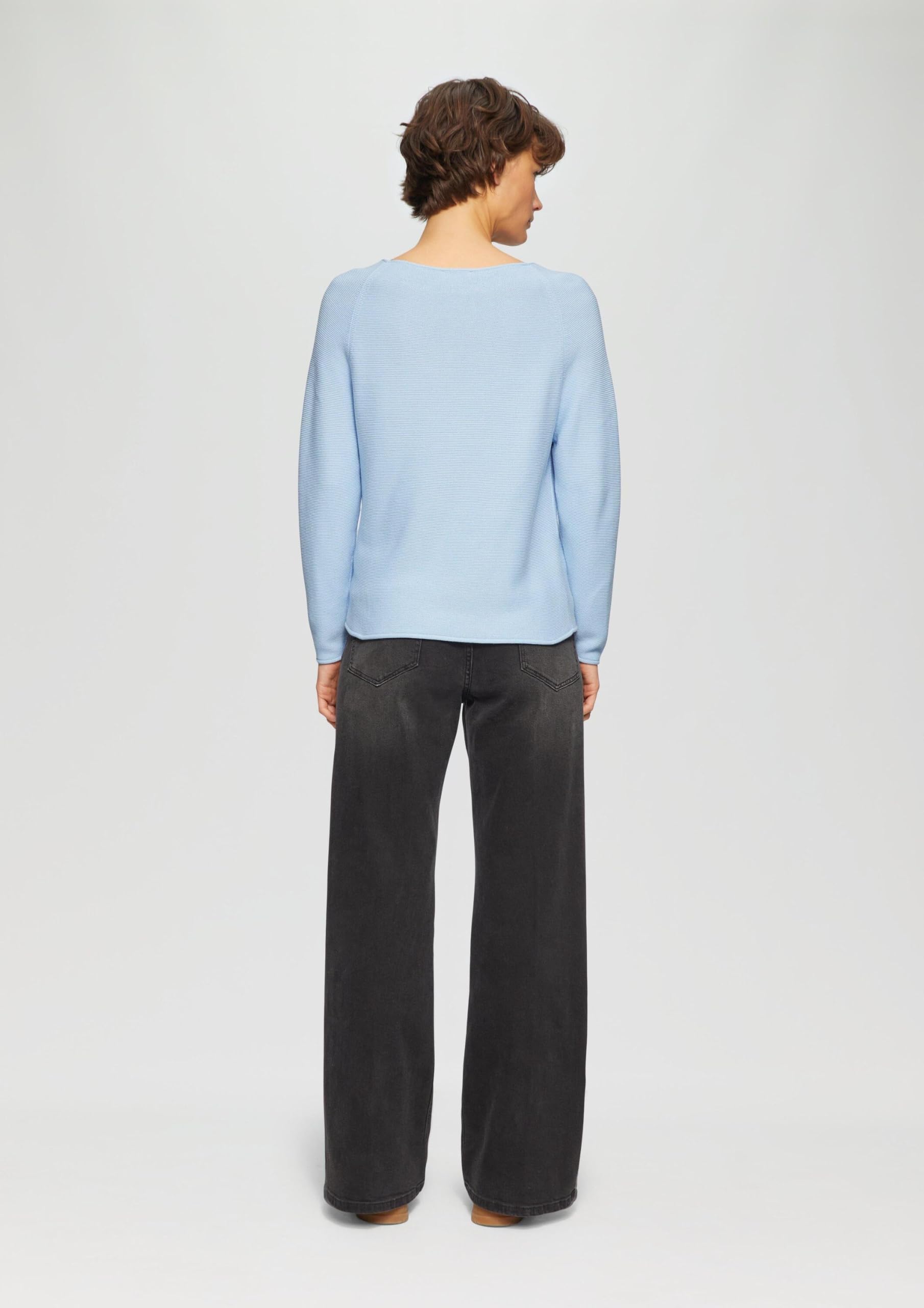 s.Oliver Strickpullover U-Boot-Ausschnitt Damen
