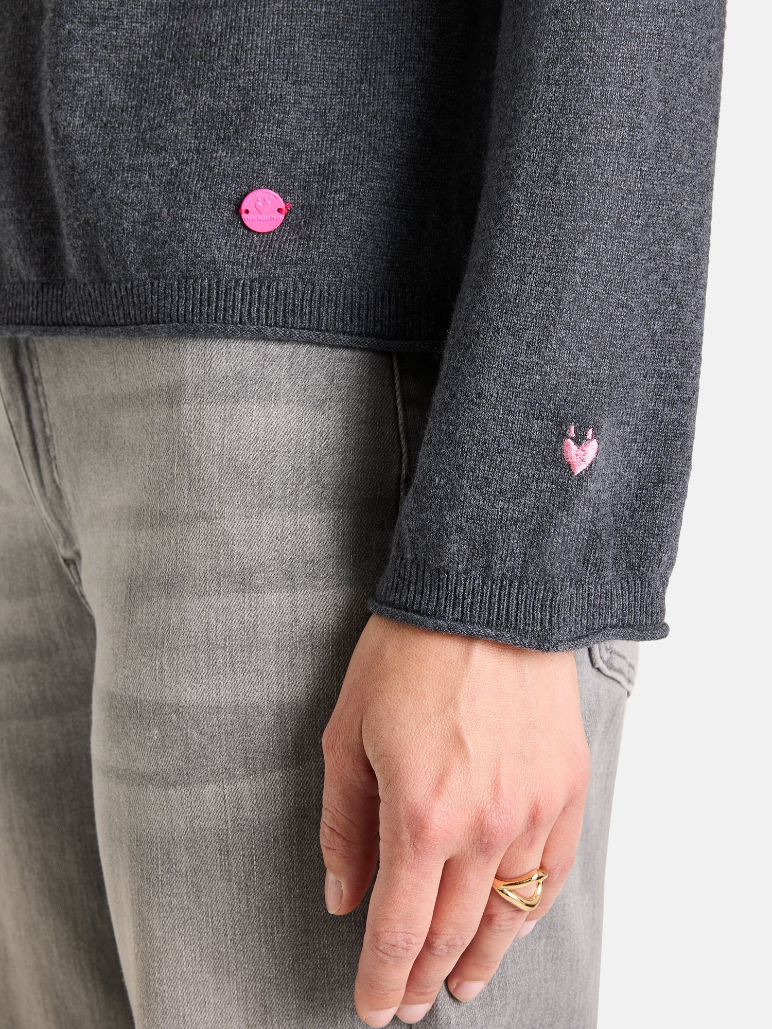 Lieblingsstück AlettaL Pullover neon pink Kaschmir