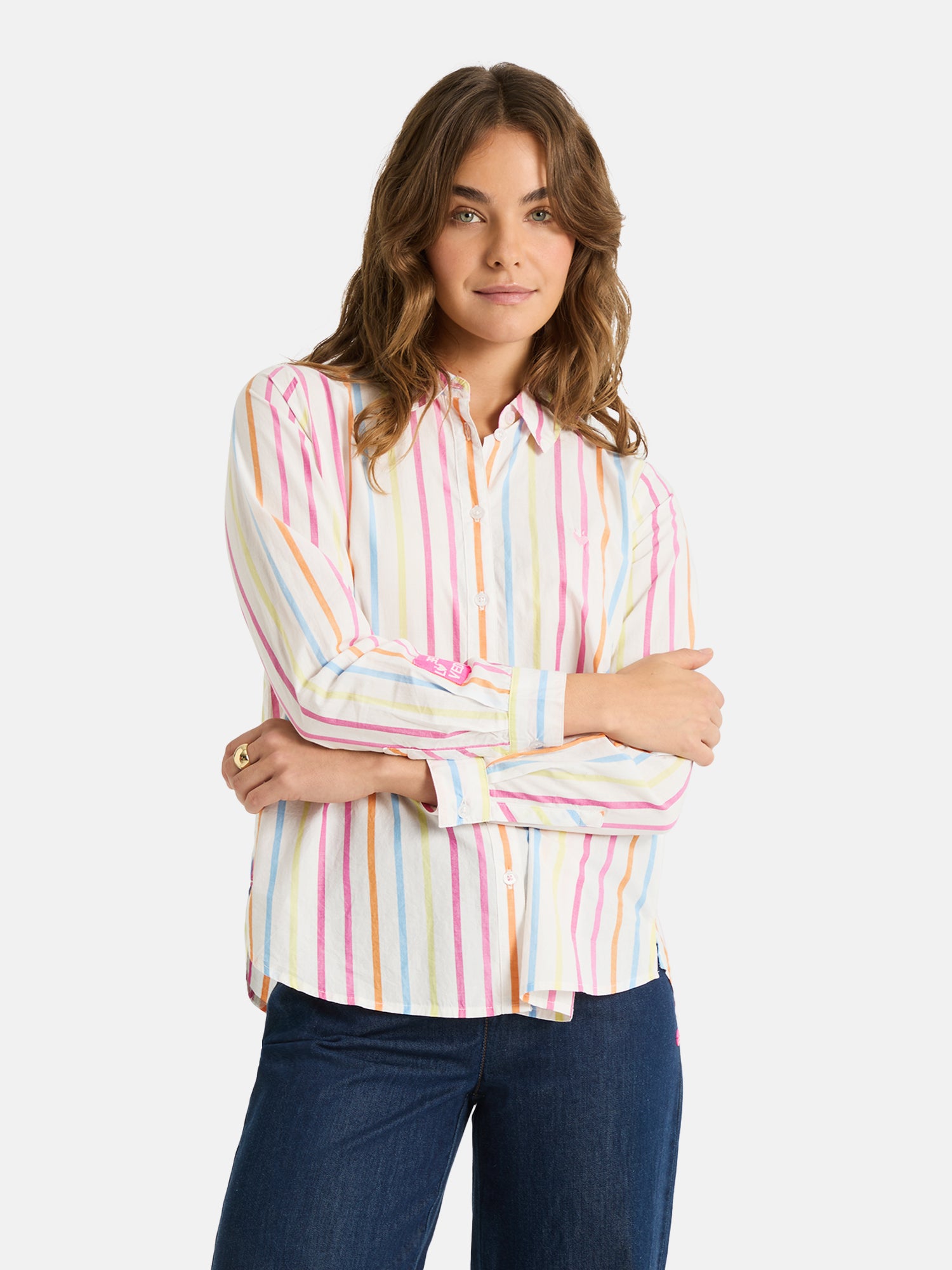 Lieblingsstück LisaL Bluse offwhite aus Baumwolle