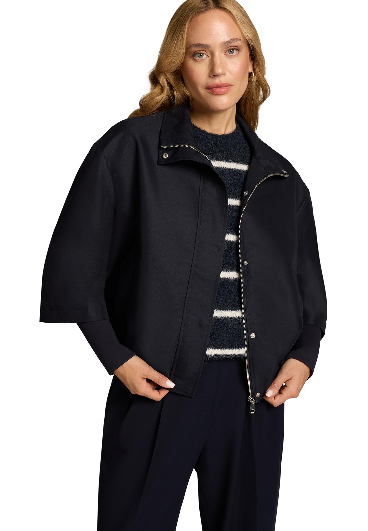 zero Jacke Stehkragen Damen Deep Sky Gr.40