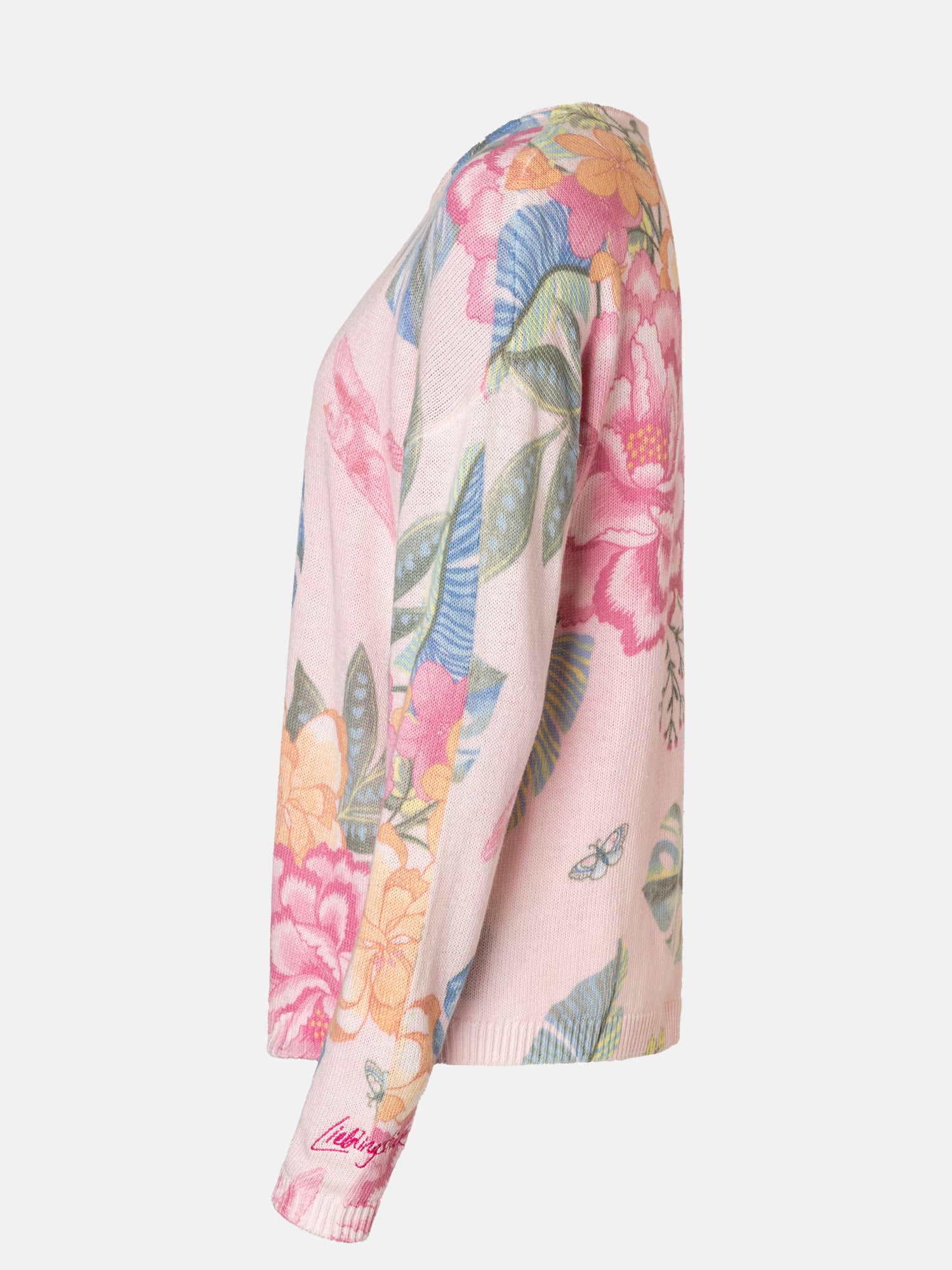 Lieblingsstück ArmedaL Pullover pastel pink floral