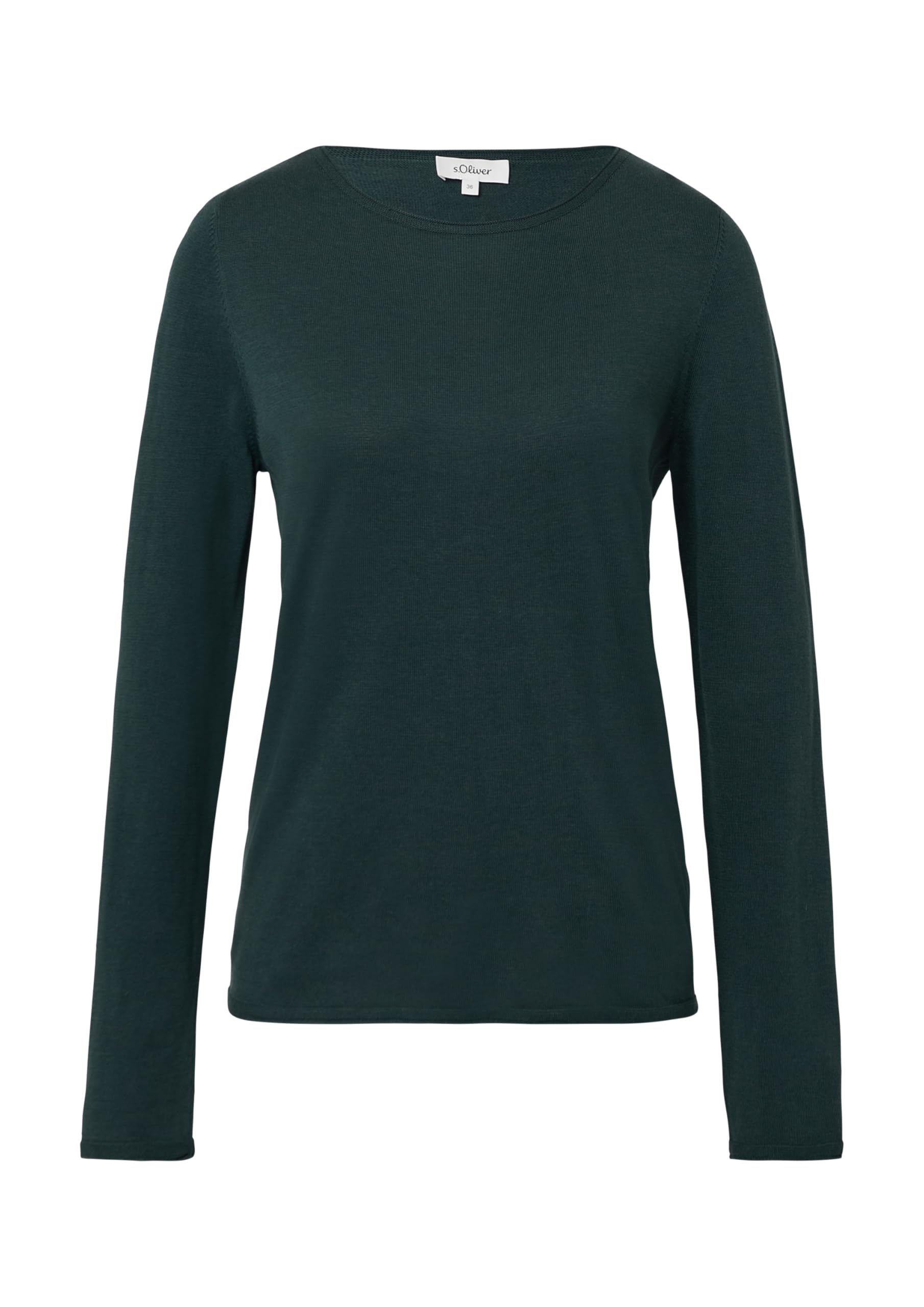 s.Oliver Junior Feinstrickpullover Rollkanten weich