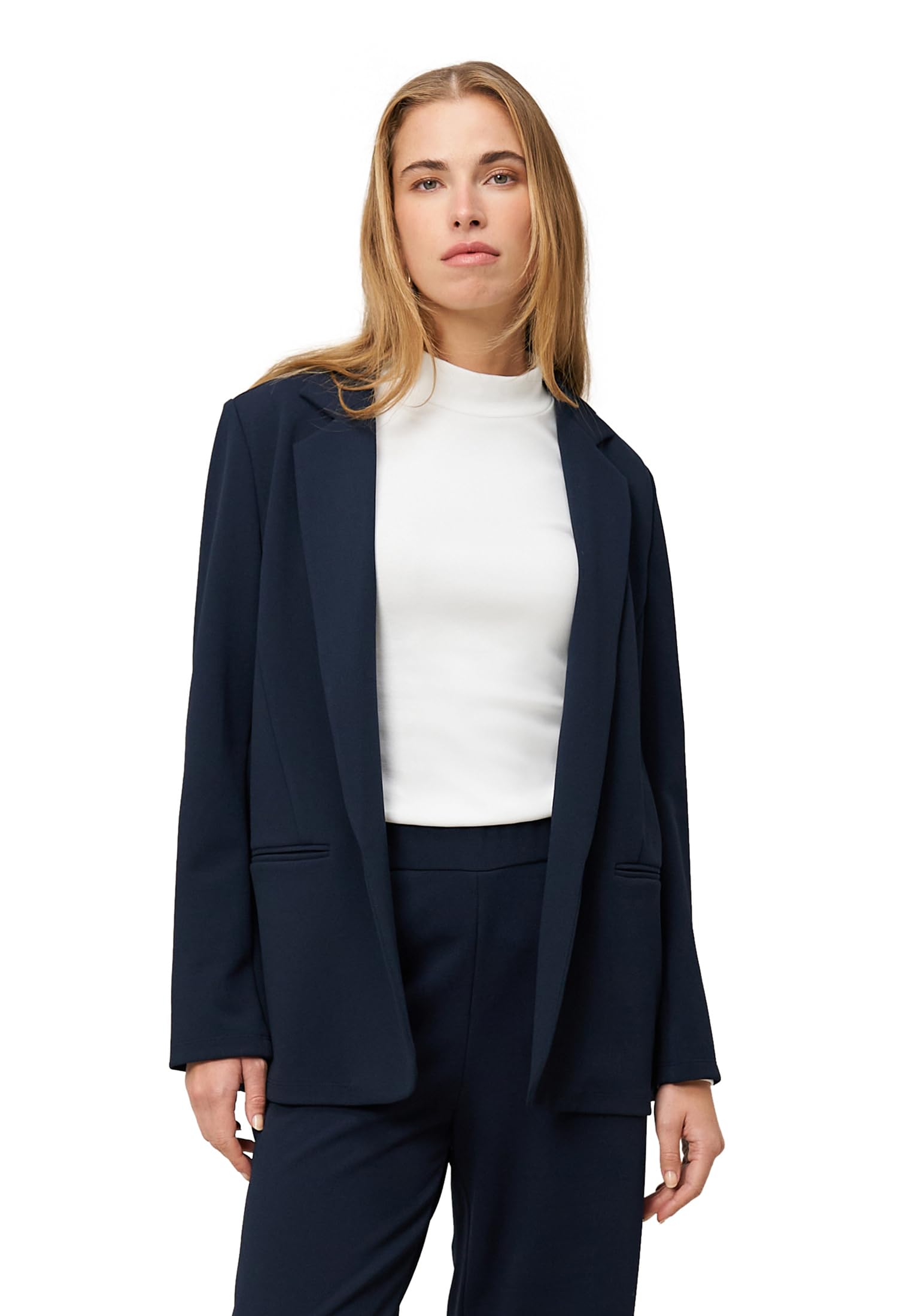 zero Longblazer offener Style Blazer Hydrangea Gr.40