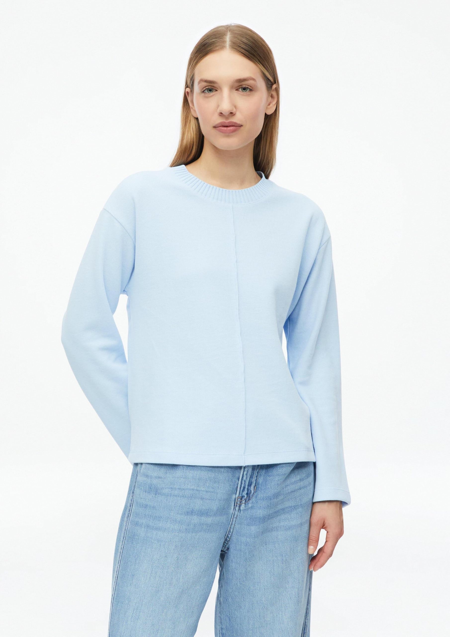 s.Oliver RED LABEL Sweatshirt Relaxed Hellblau Gr.34