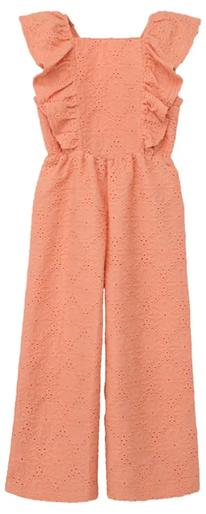 s.Oliver Junior Overall floral Strick Volant Gr. Mädchen