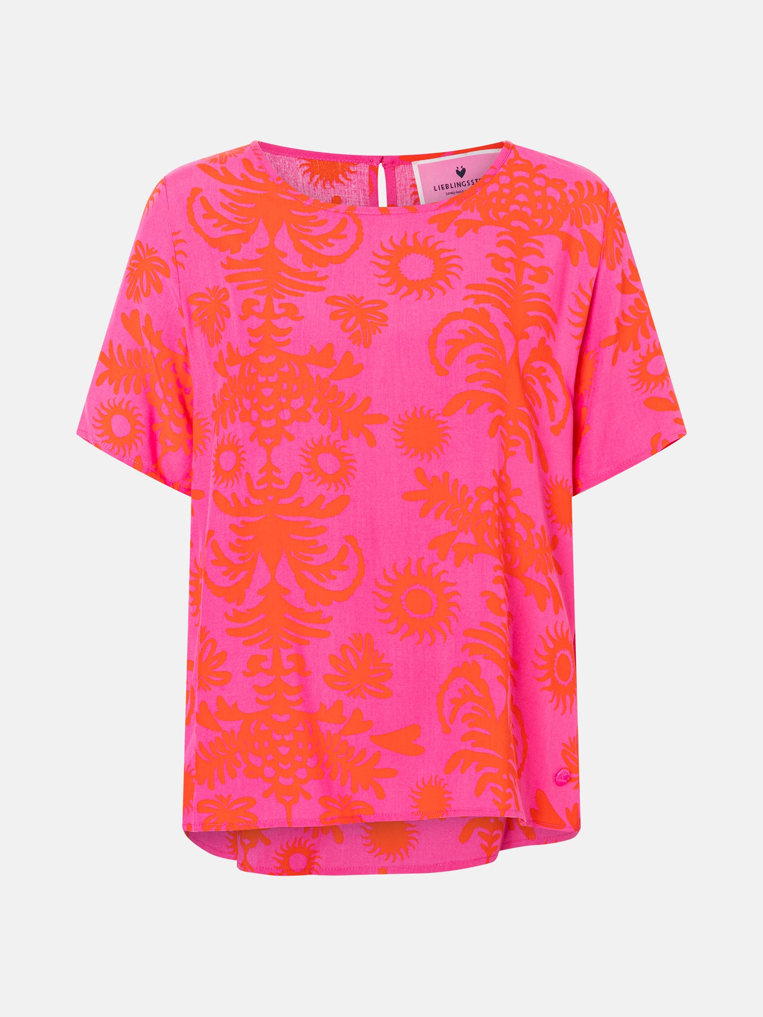 Lieblingsstück ReneeL Bluse lovely pink Viskose Print