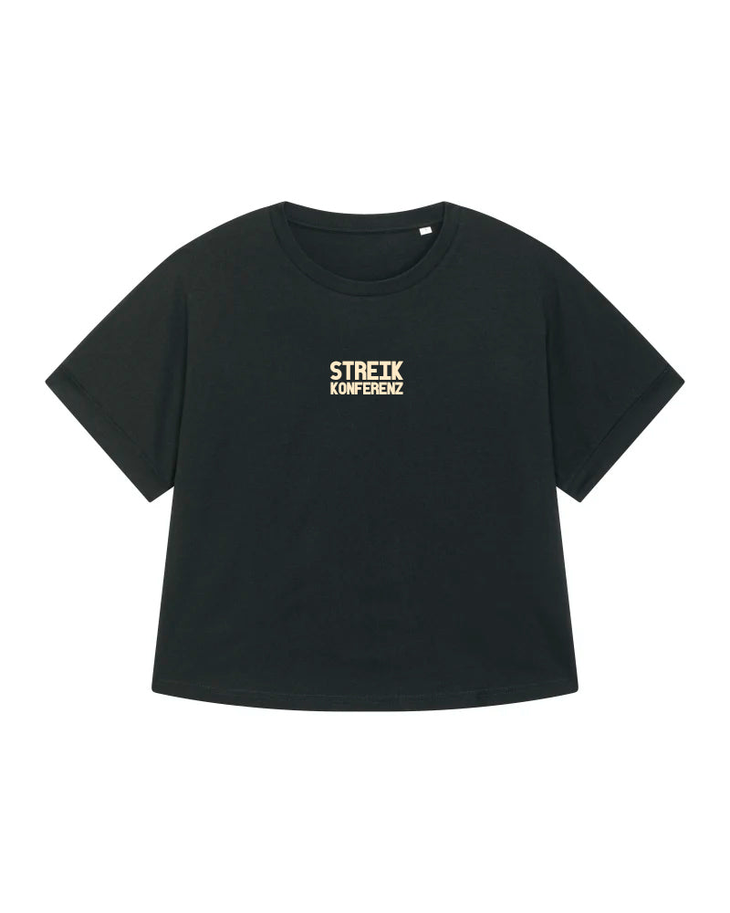 RLS Gegenmacht im Gegenwind T-Shirt Damen Oversized Navy