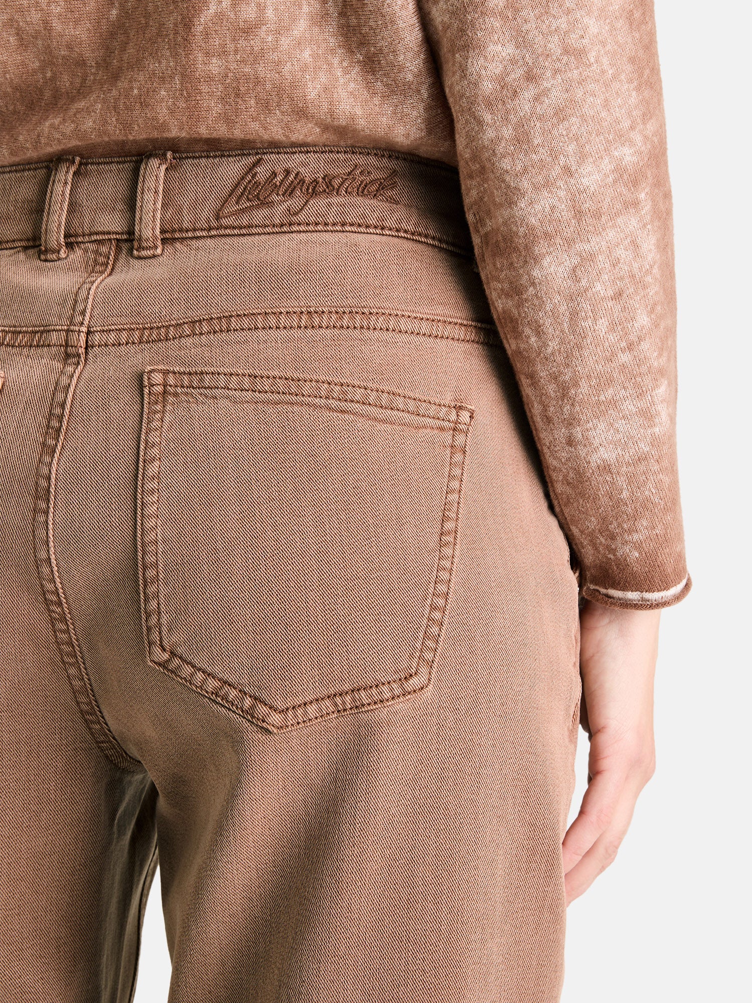 Lieblingsstück Jeanshose Elasthan brownie Lyocell
