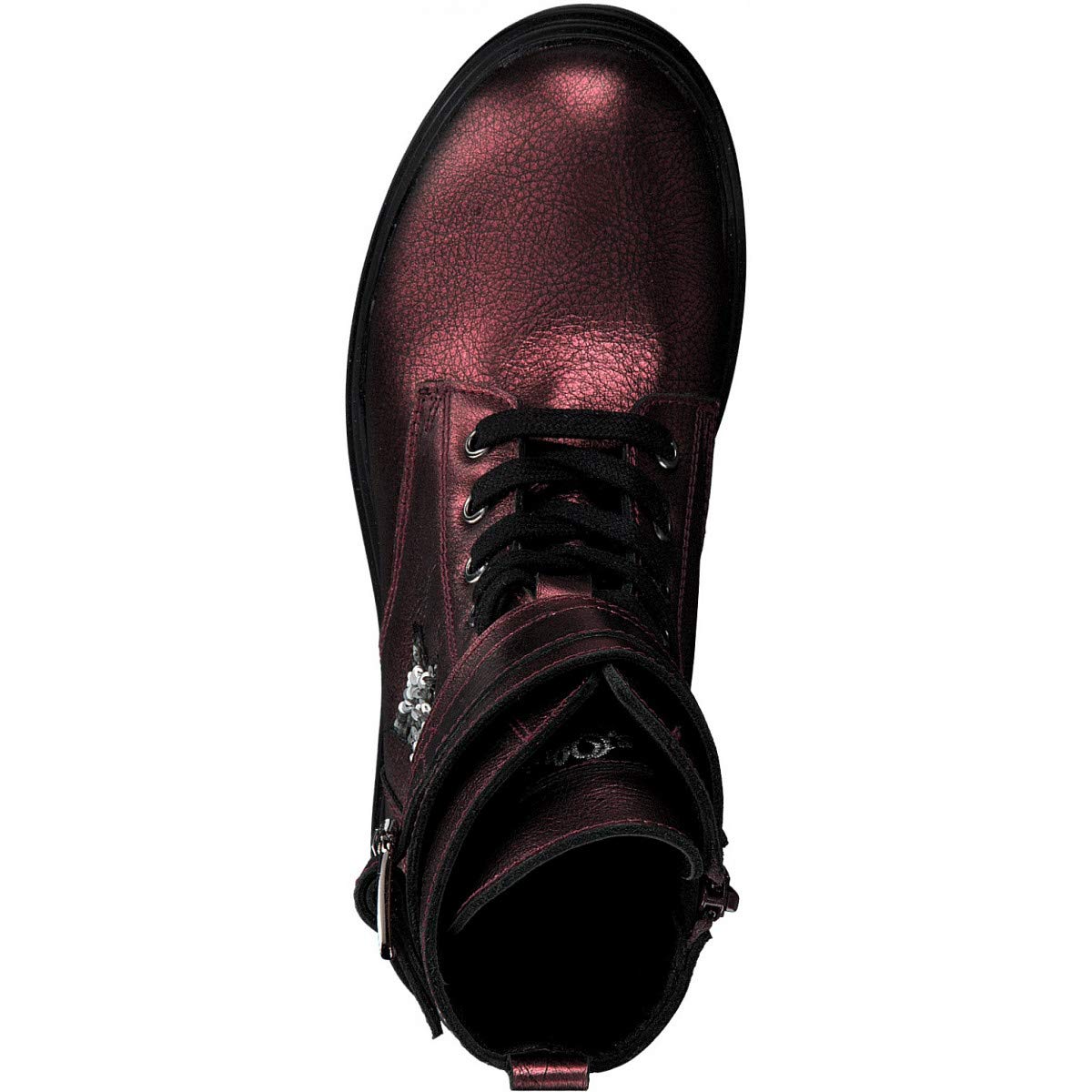 s.Oliver 5-5-45209-23 Stiefeletten Mädchen Leder-Optik