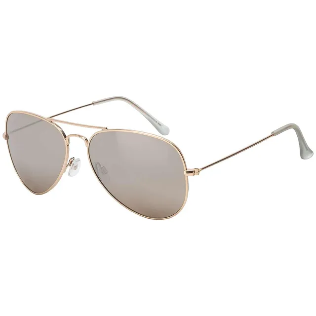 BEZLIT Herren Piloten Sonnenbrille Braun Verspiegelt