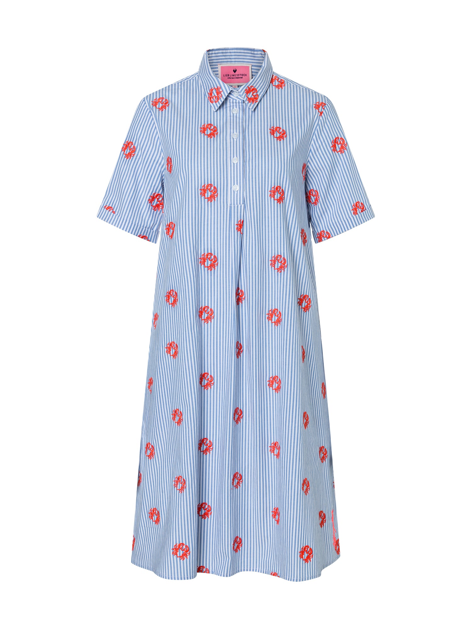 Lieblingsstück NaraL Kleid blue bell Baumwolle Sommer