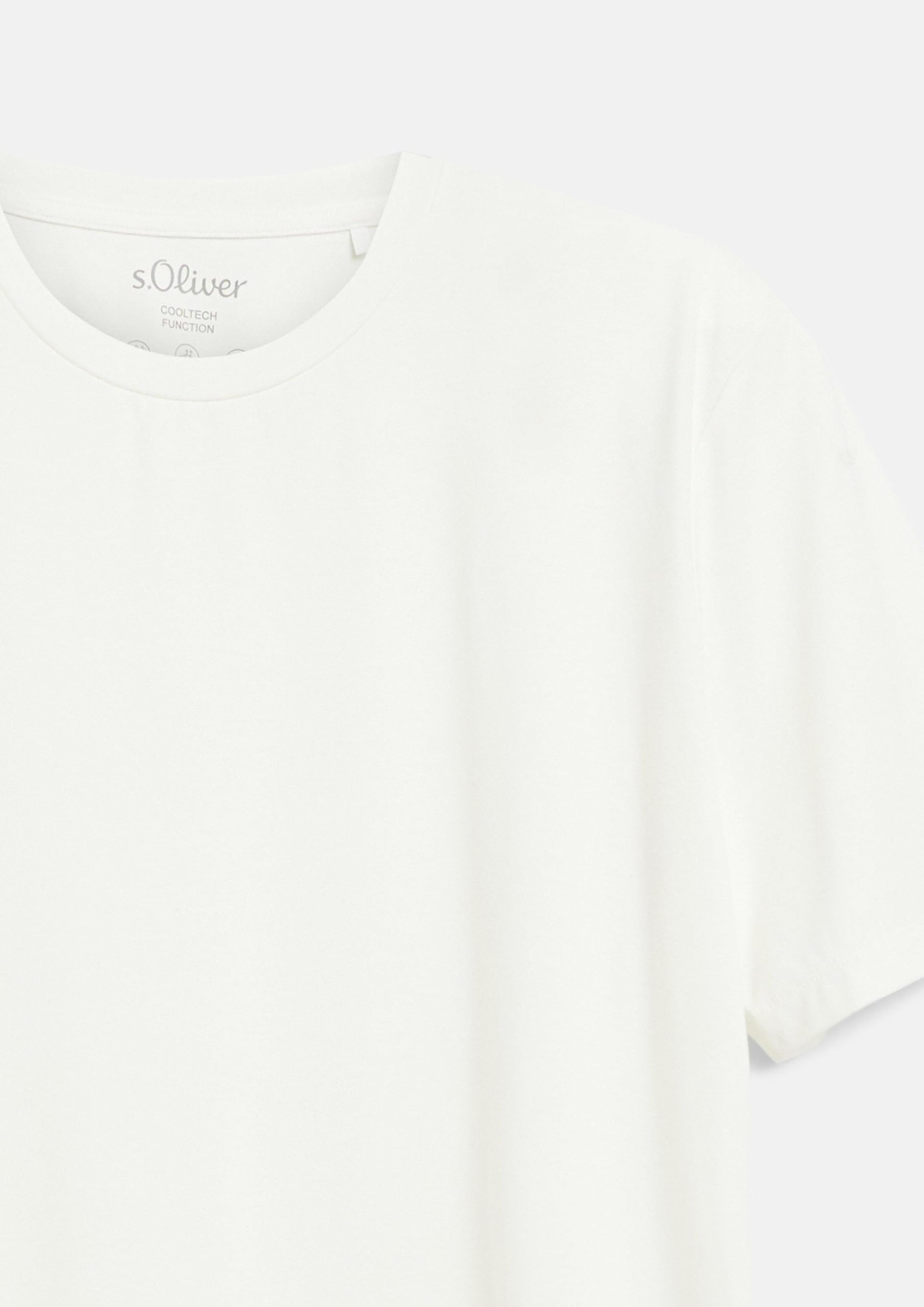 s.Oliver Performance-T-Shirt CoolTech Schwarz