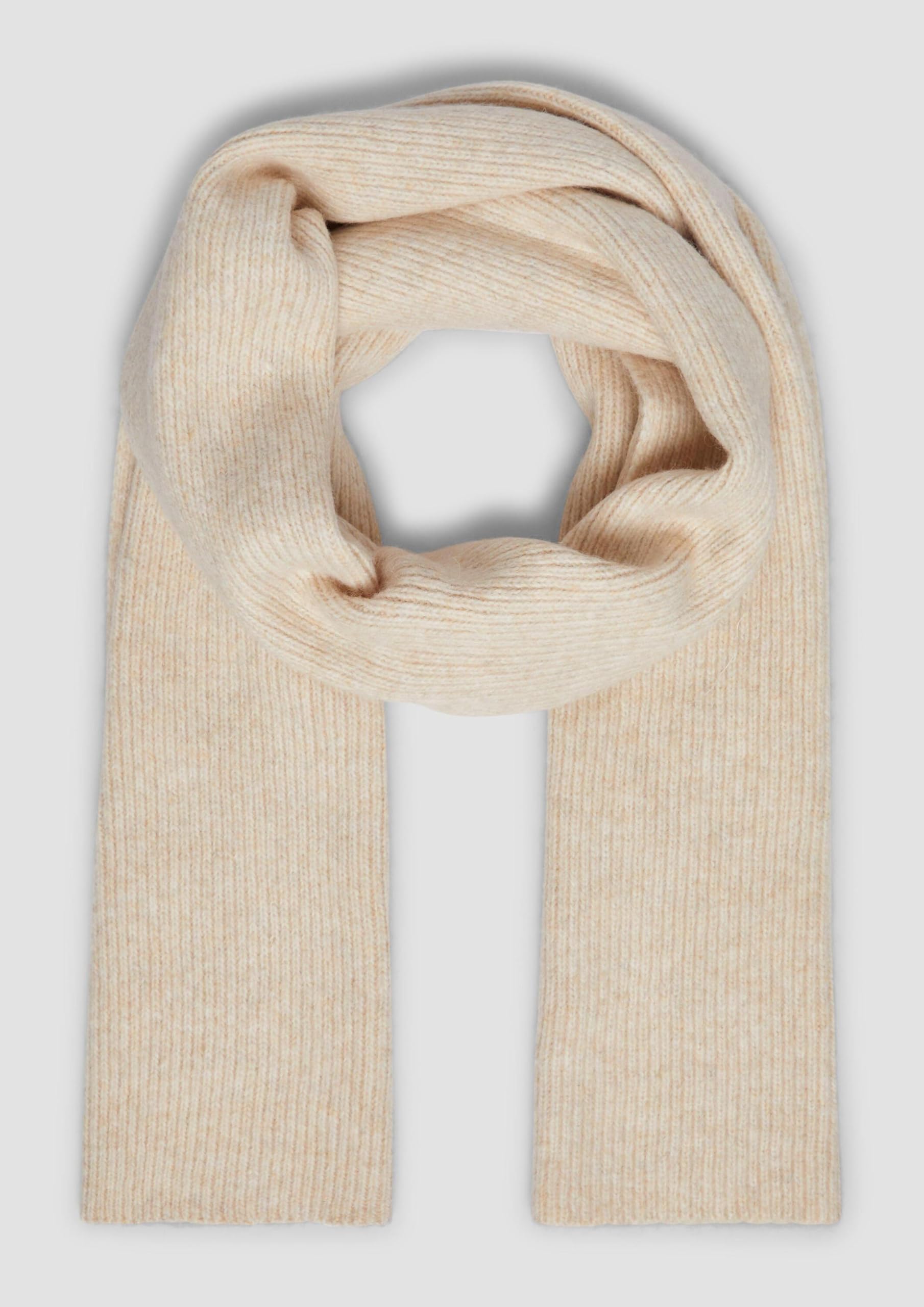 s.Oliver Junior Strickschal Wollmix beige