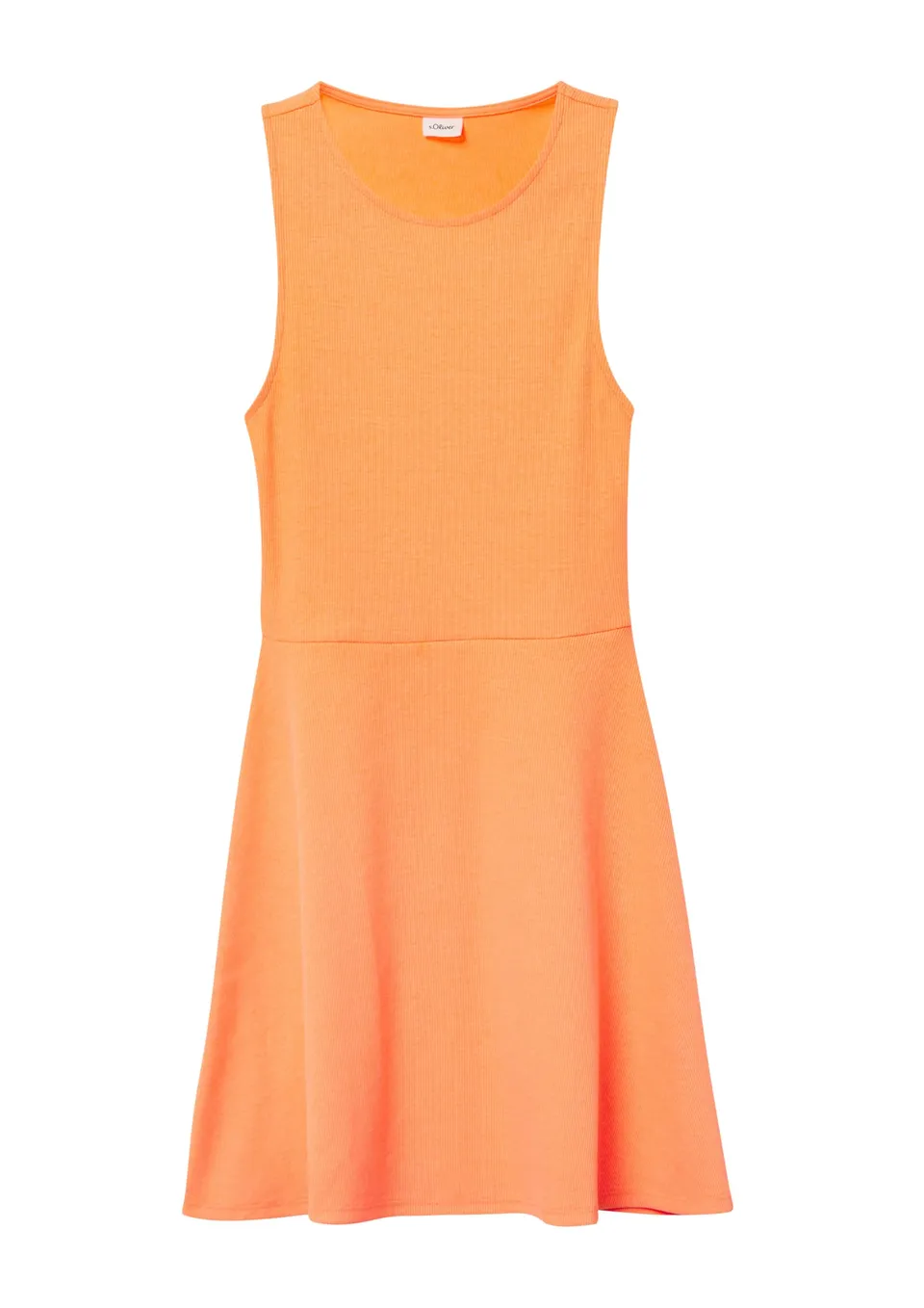 s.Oliver RED LABEL Kleid Rippware ausgestellt gerippt