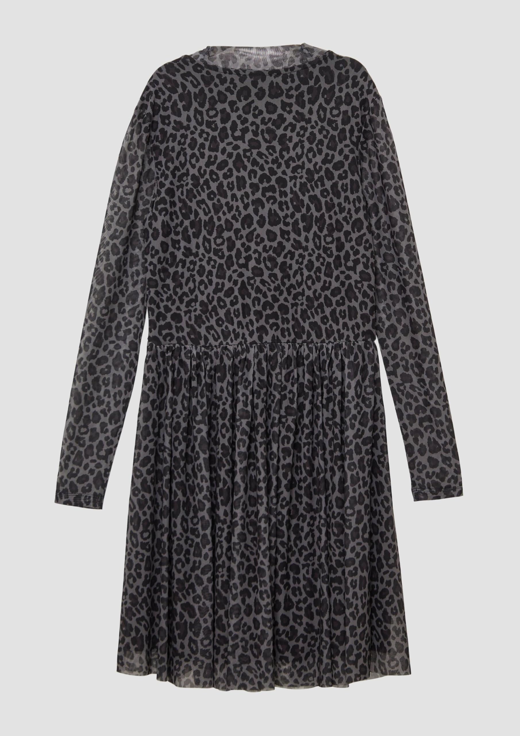 s.Oliver Junior Mesh-Kleid Kleid 152 mit All-Over-Print
