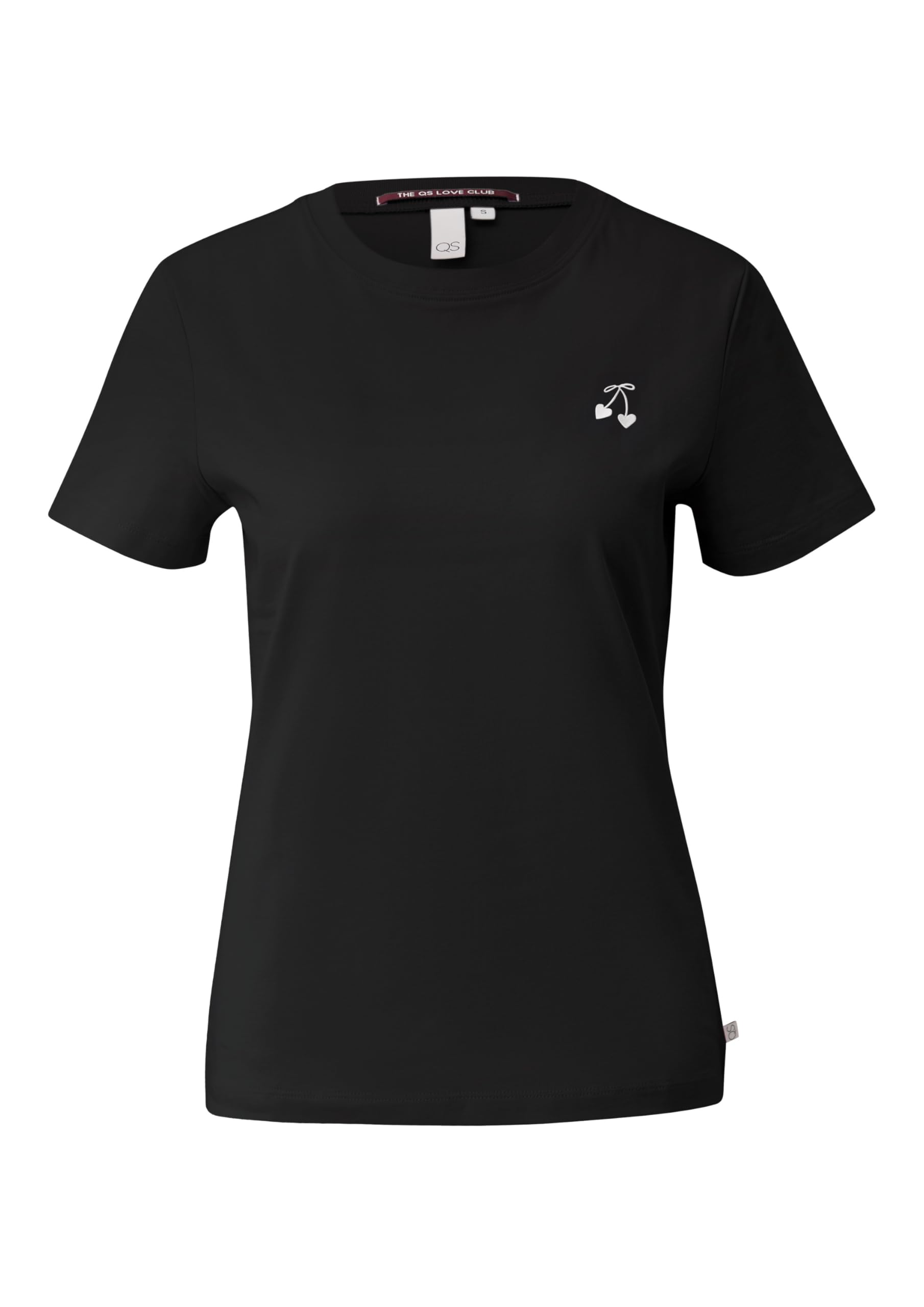 s.Oliver Junior QS Shirt Stickerei Rosa Baumwolle