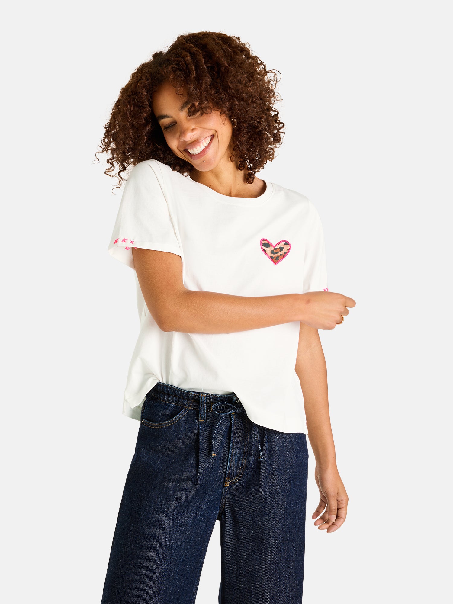 Lieblingsstück ZetaL T-Shirt offwhite aus Baumwolle