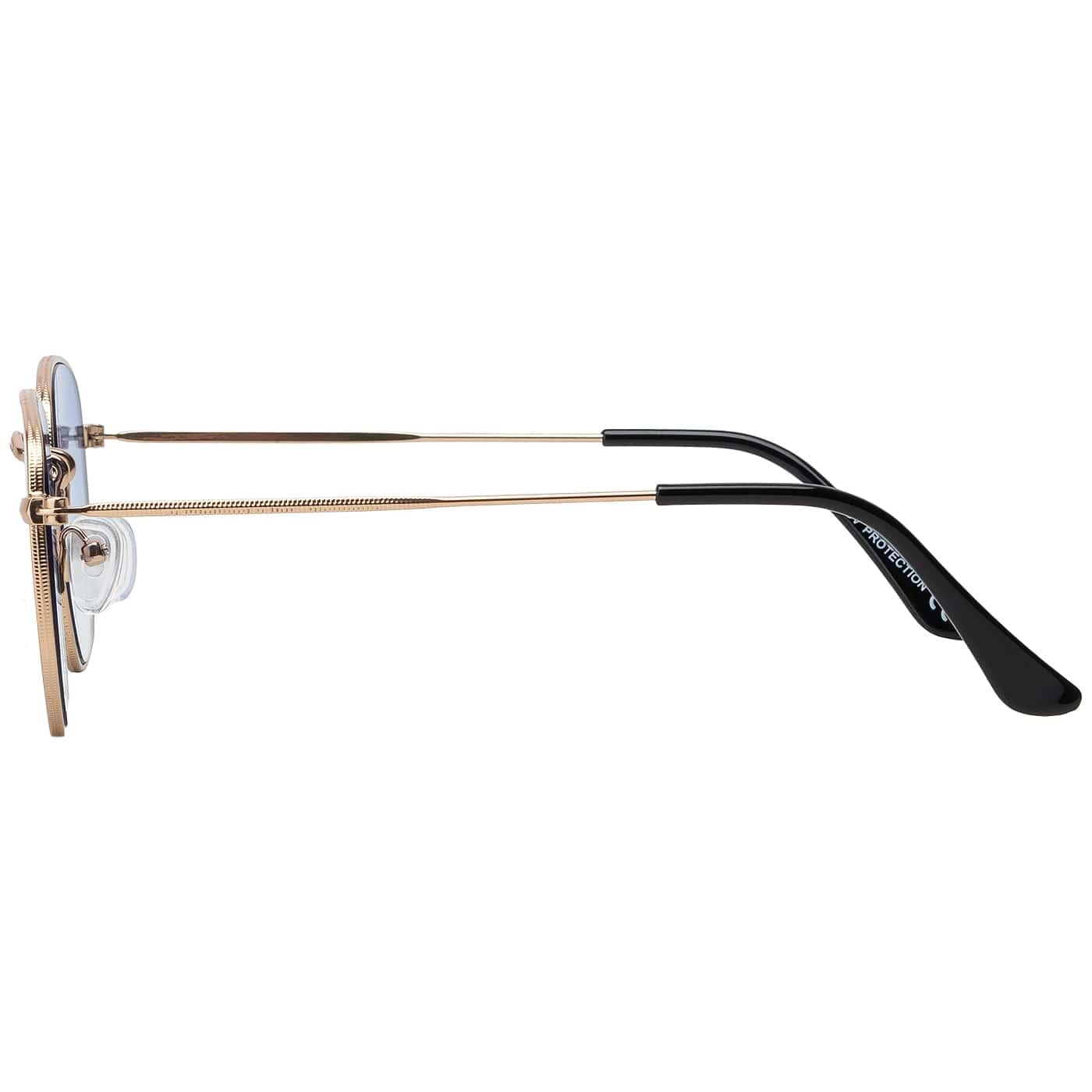 BEZLIT 30561 Piloten Sonnenbrille Hellblau Metall