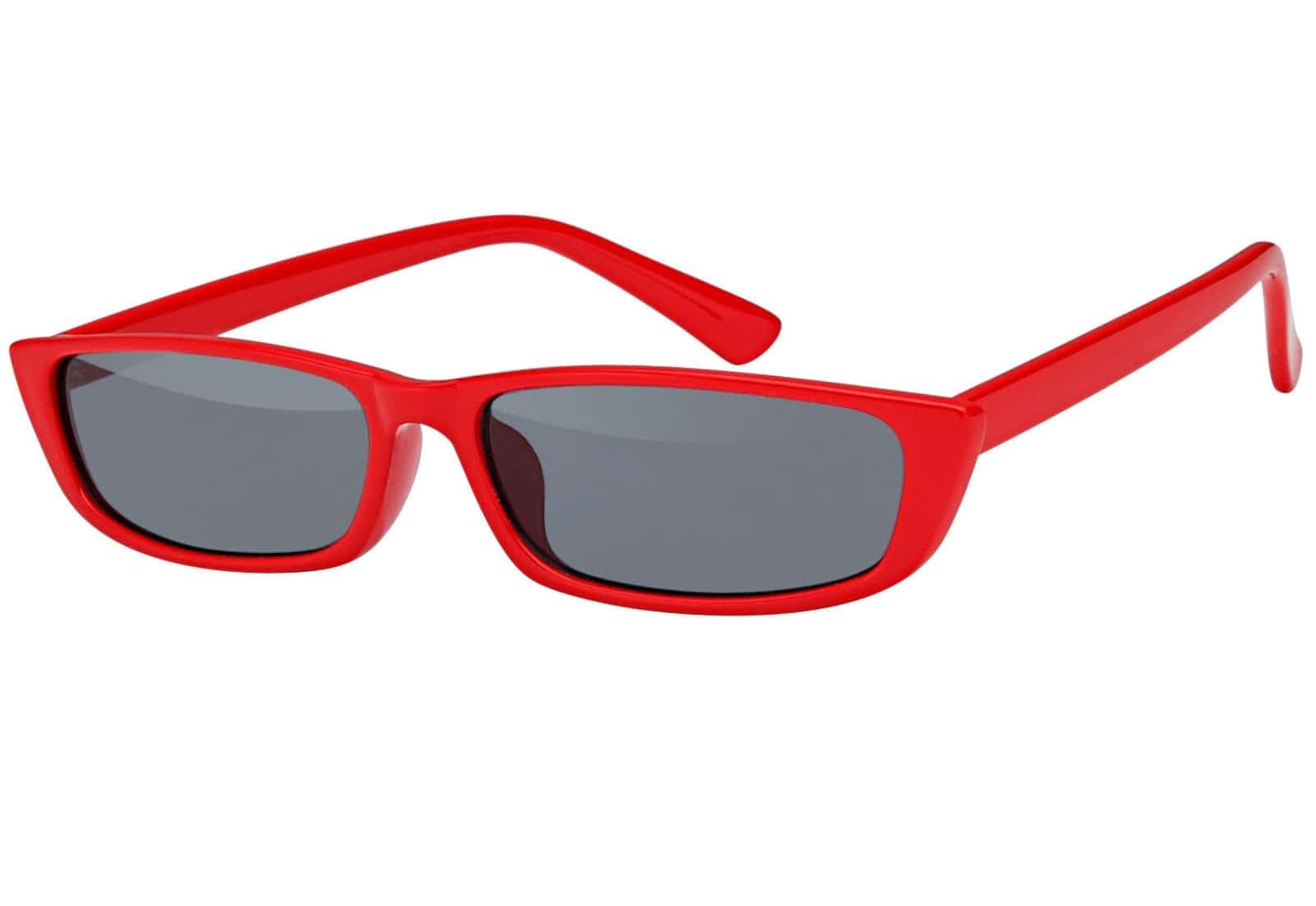 BEZLIT Cat Eye Sonnenbrille Weiß schmal Y2K UV400