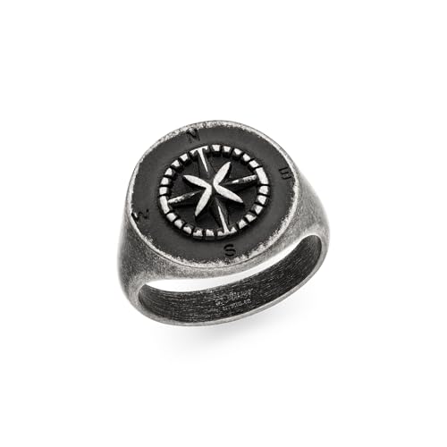 s.Oliver Herren Schmuck Set Kompass Kette Armband Ring