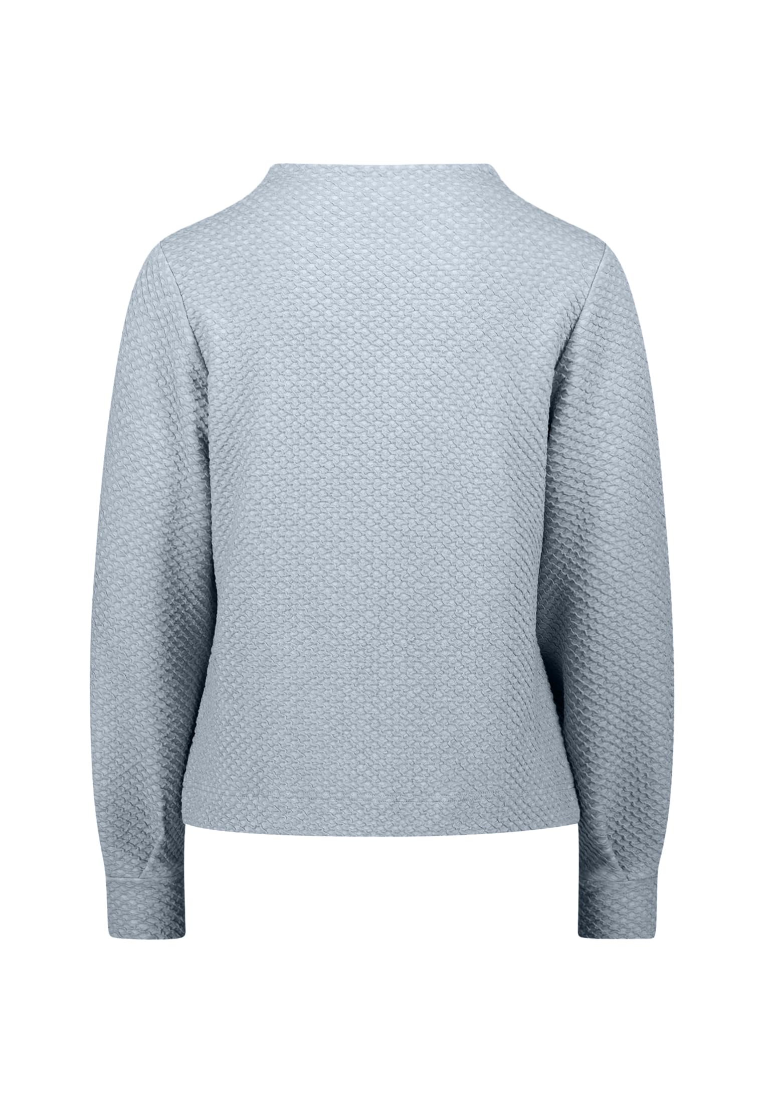zero Sweatshirt strukturiert Stehkragen Gr.42