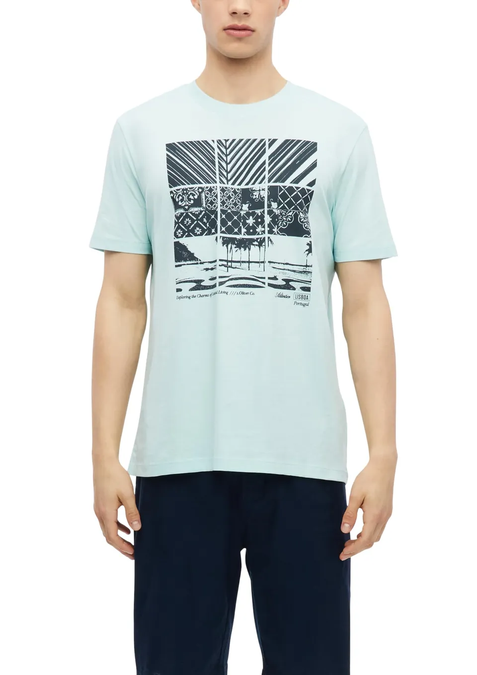 s.Oliver Junior T-Shirt XL Frontprint Baumwolle