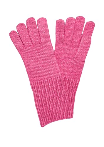 s.Oliver Strickhandschuhe Wollmix Pink Strickhandschuhe