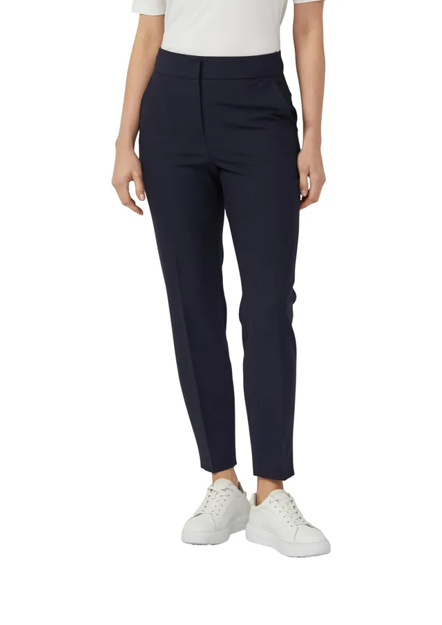 s.Oliver 2175698 Hose Slim Fit 7/8 Größe 38 navy