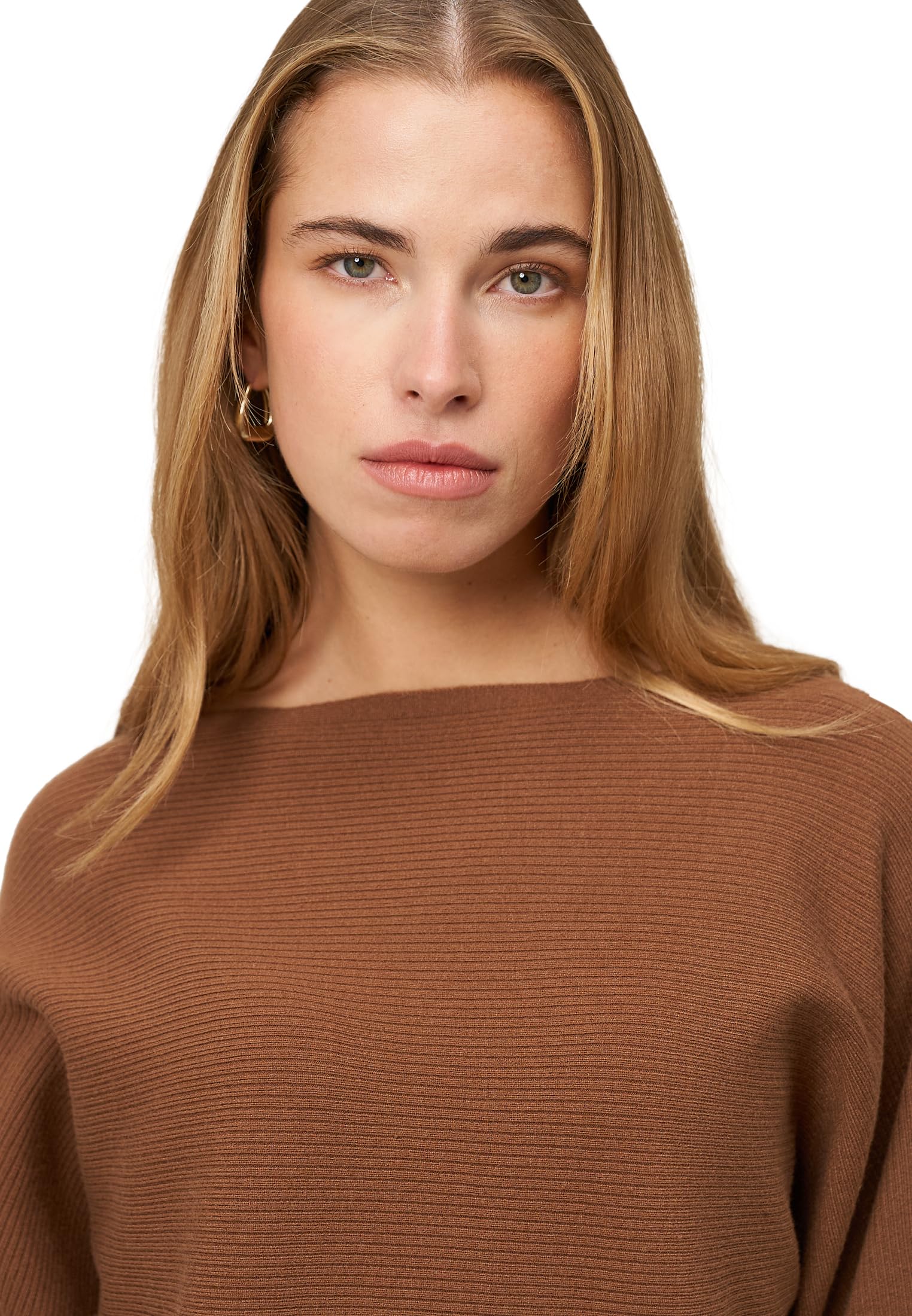 zero Strickpullover U-Bootausschnitt Tobacco Gr. 40