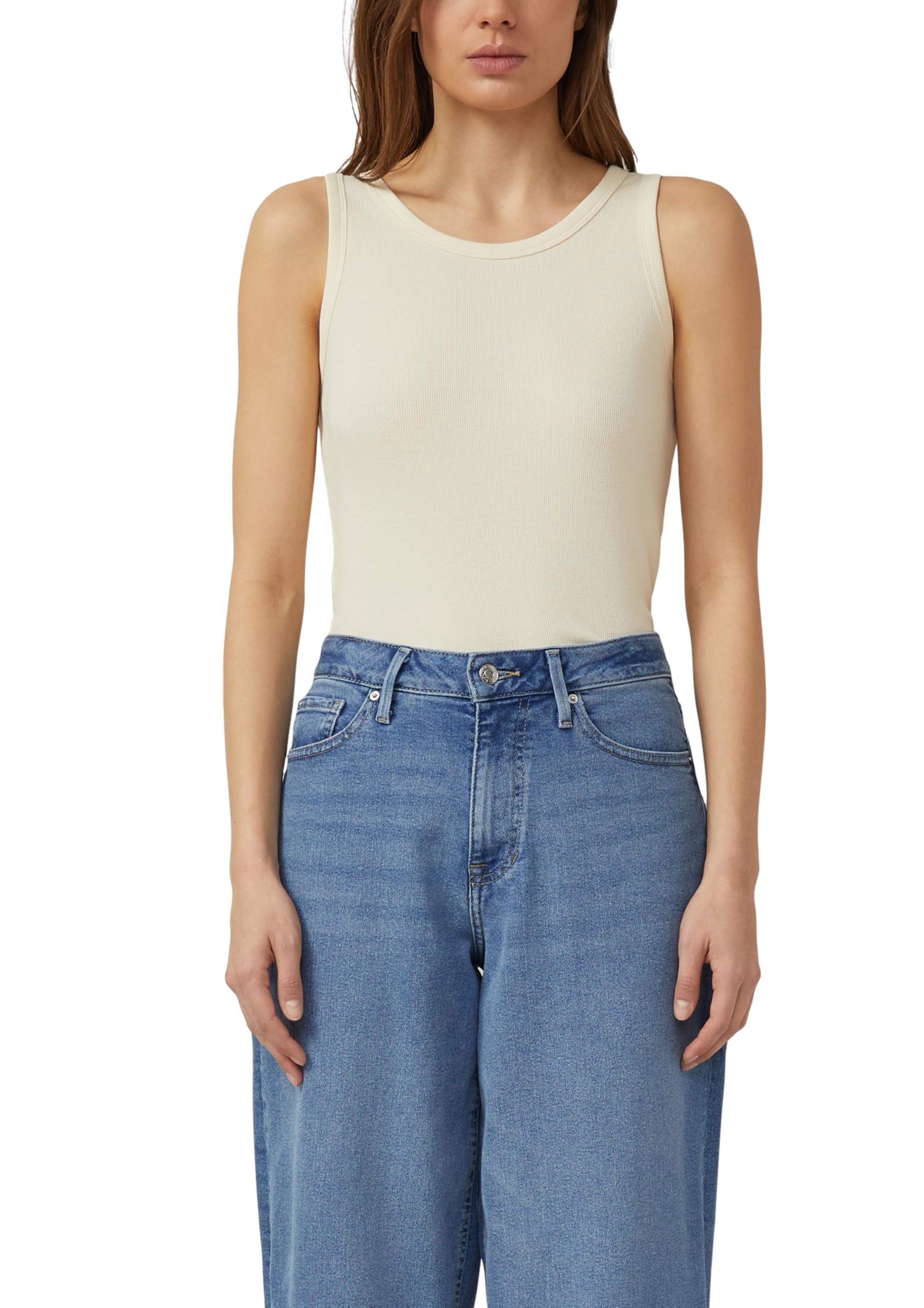 s.Oliver Junior Tanktop Top weiß Gr.36 ärmellos