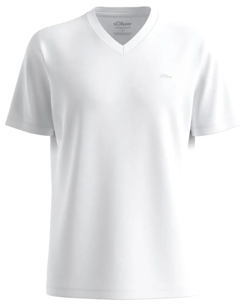 s.Oliver Junior T-Shirt mit Logo Herren Baumwolle